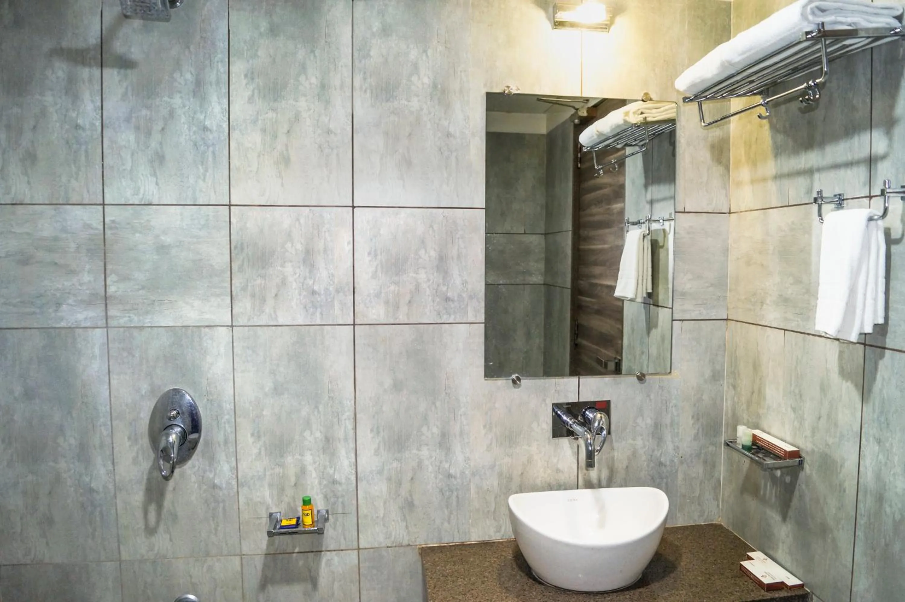 Toilet in Hotel Darshan SP Ring Road