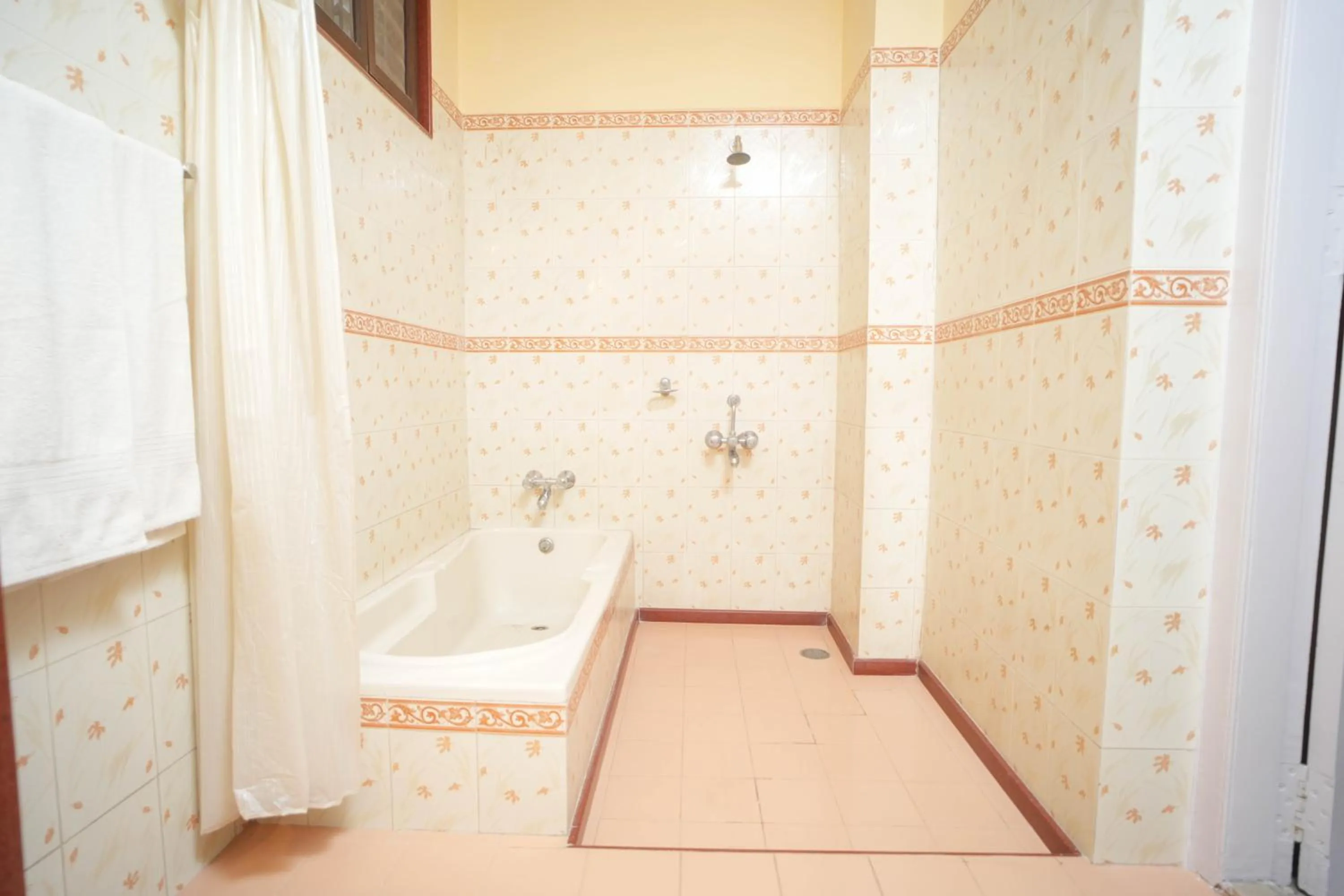 Shower in Nilambag Palace Hotel