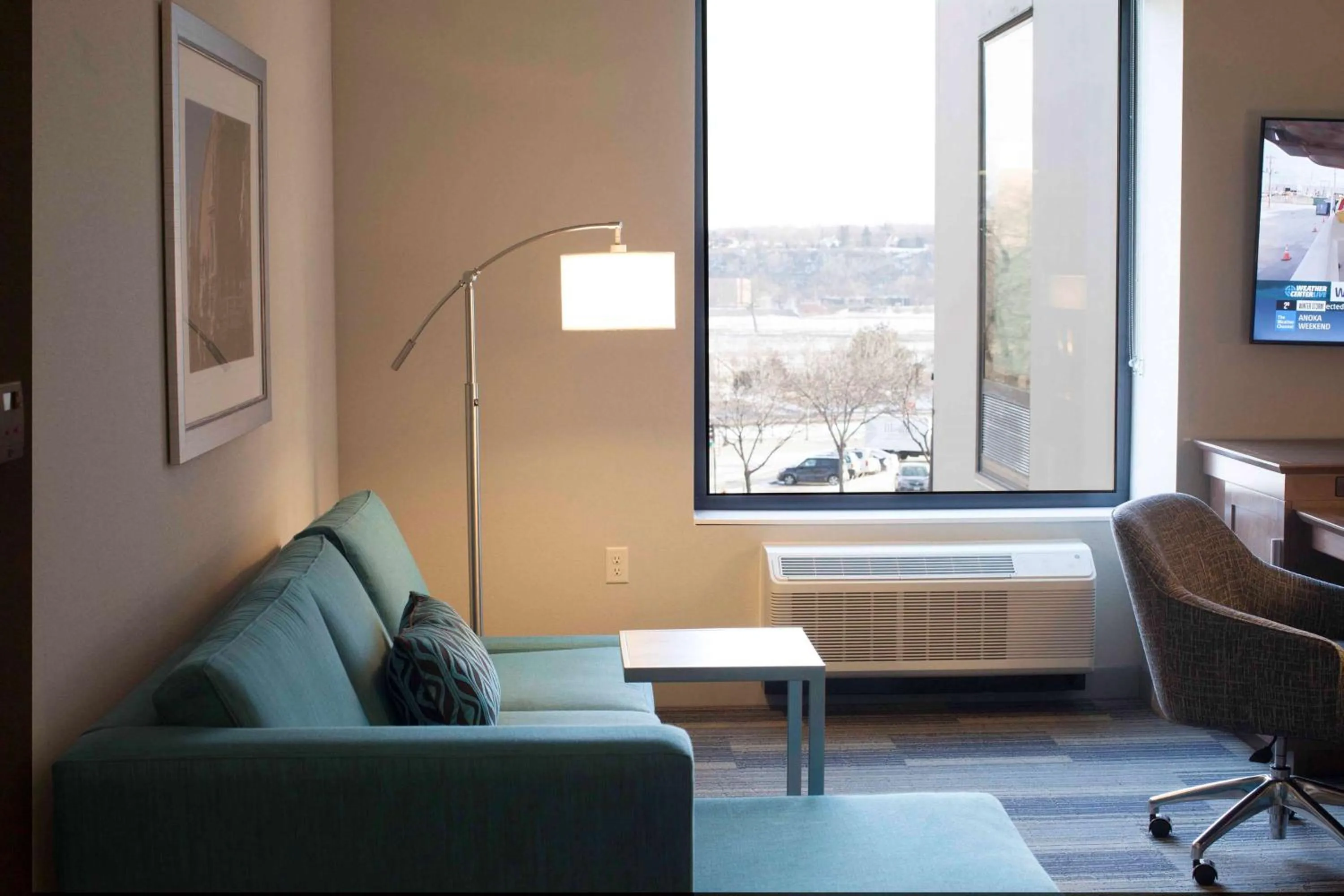 Bed in Hampton Inn & Suites St. Paul Downtown