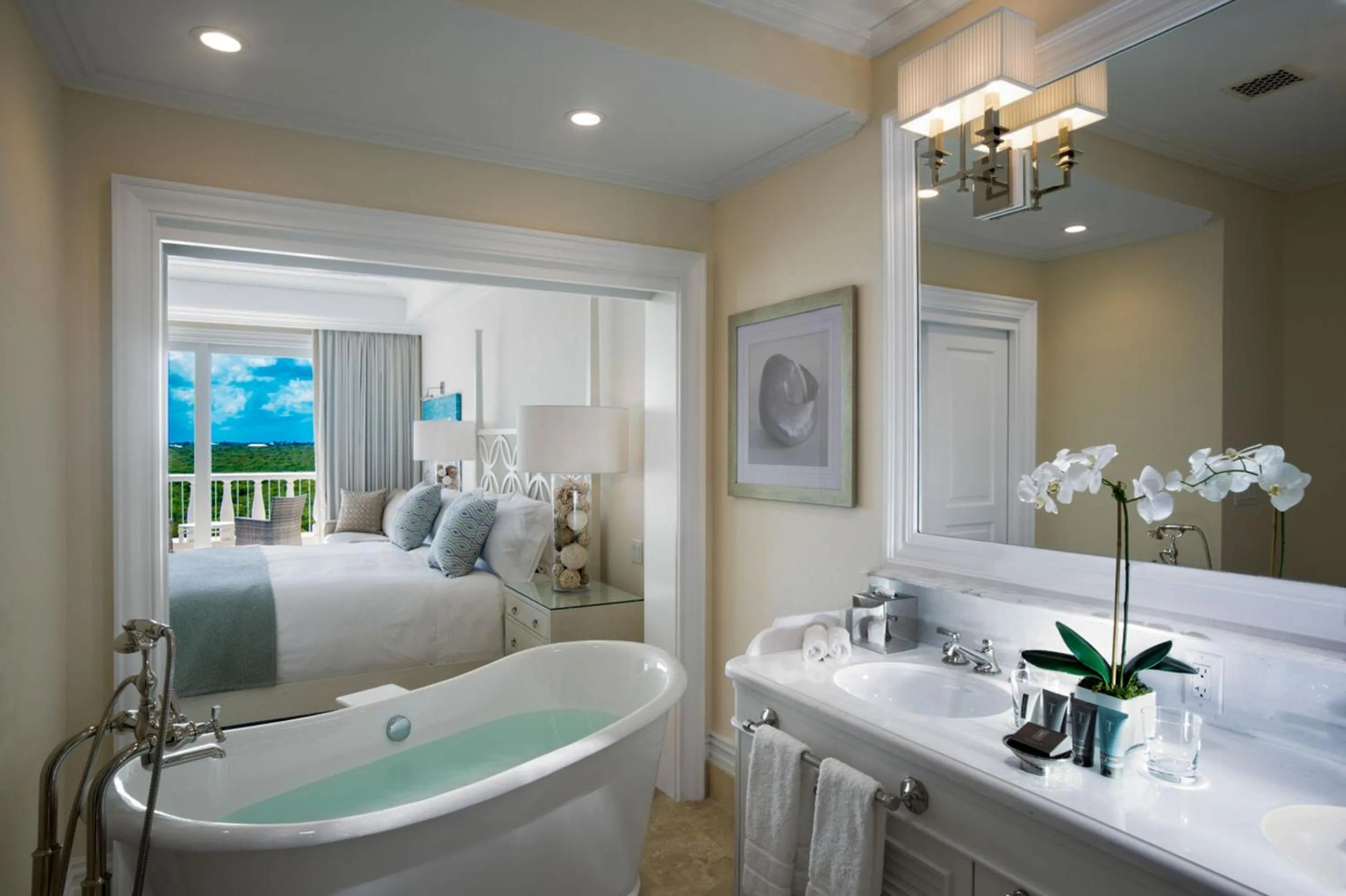 Bathroom in The Shore Club Turks & Caicos