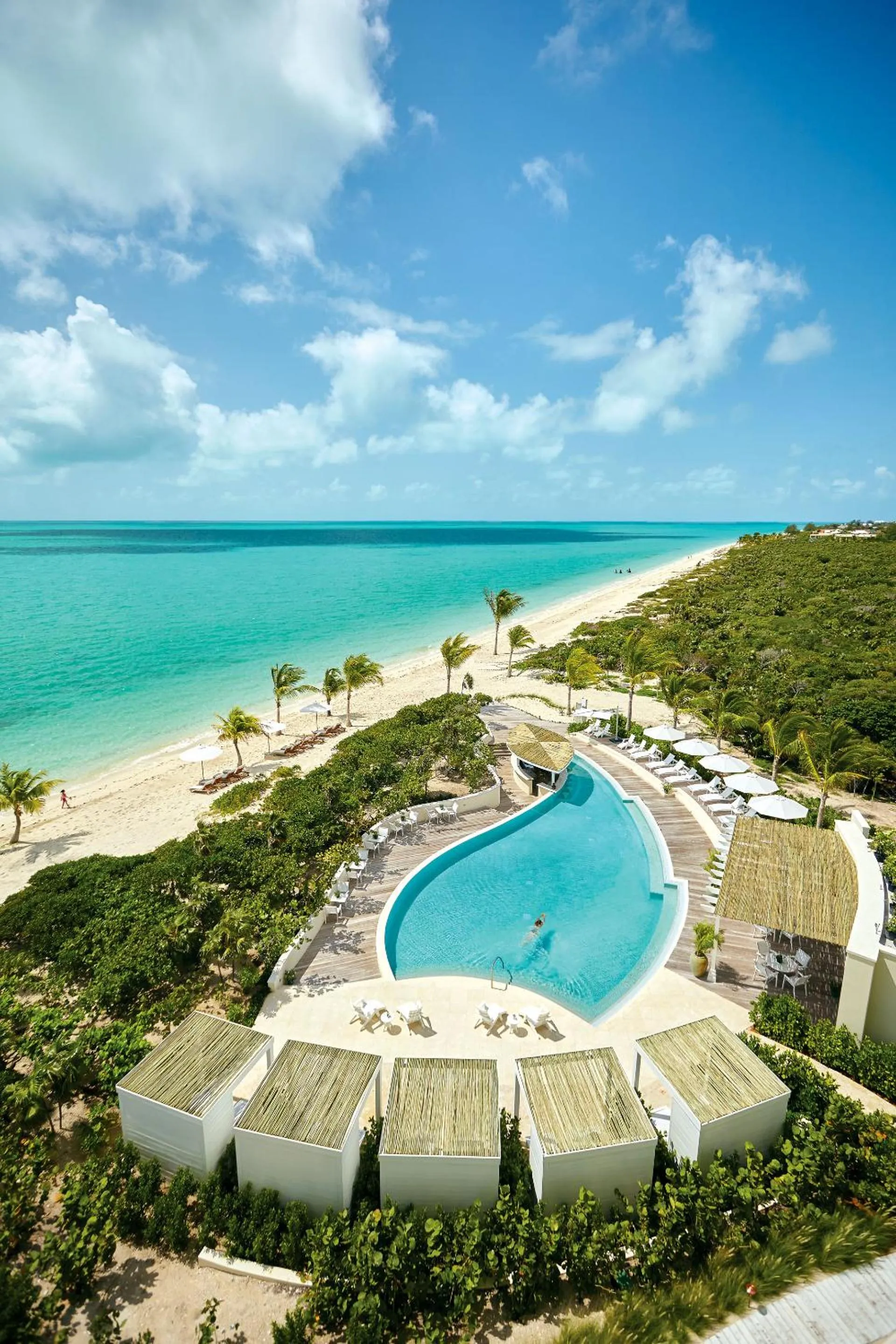 Swimming pool in The Shore Club Turks & Caicos