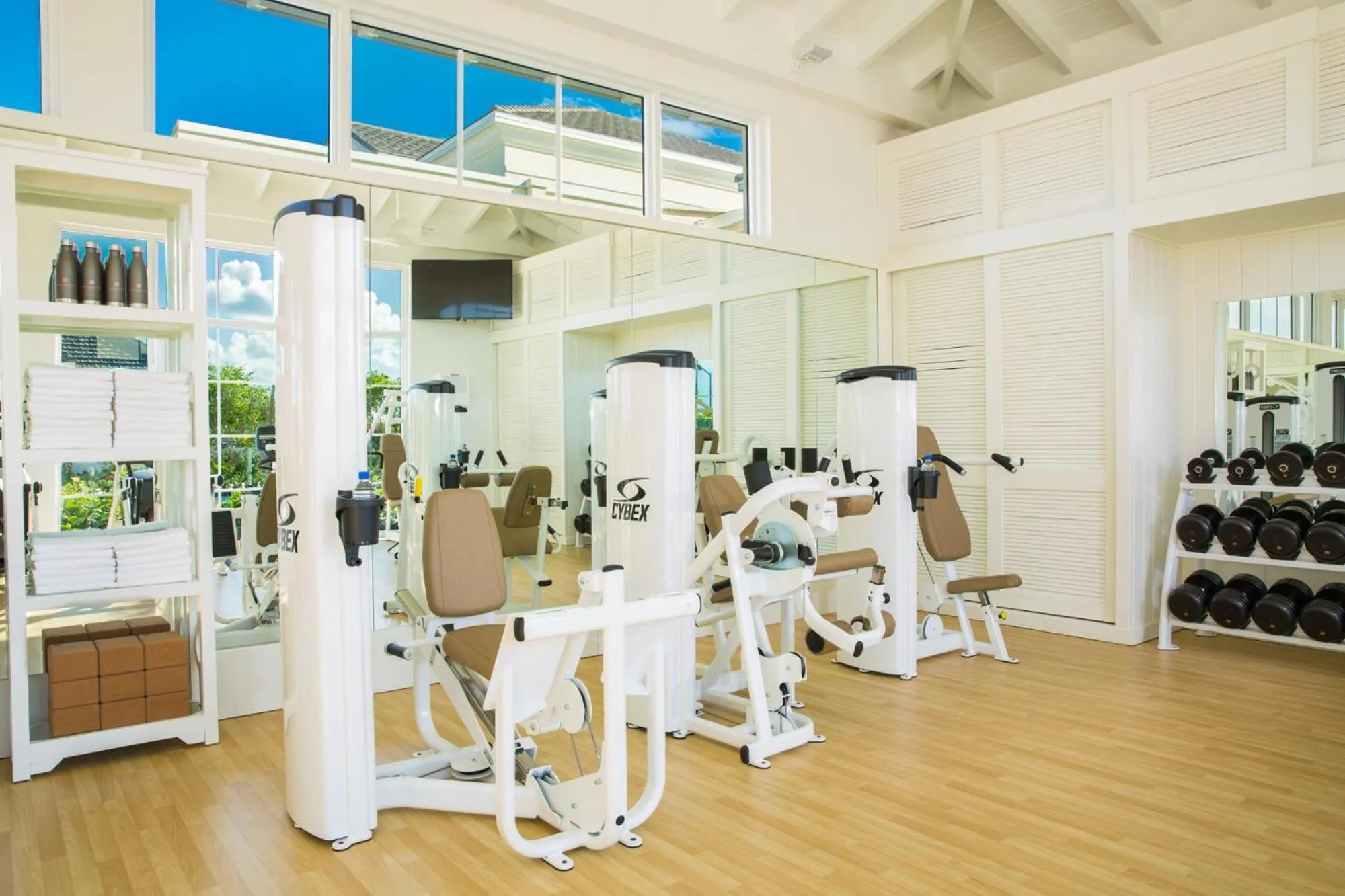 Fitness centre/facilities in The Shore Club Turks & Caicos