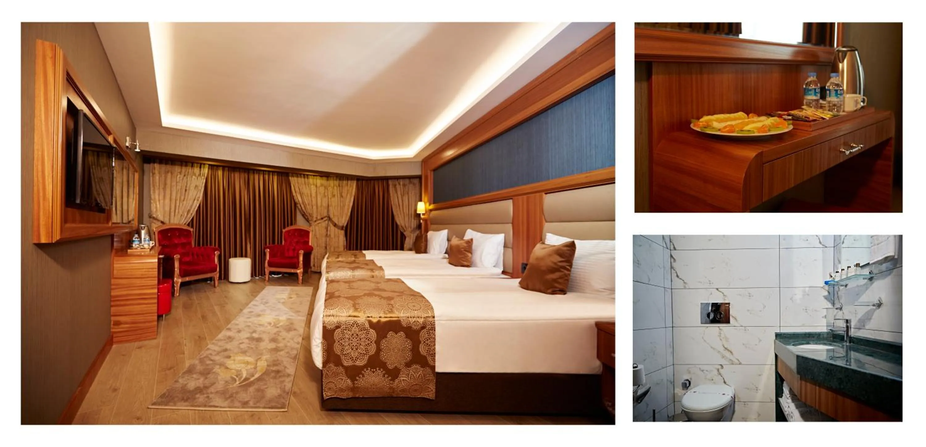 Shower, Bed in Ilkbal Deluxe Hotel &Spa Istanbul