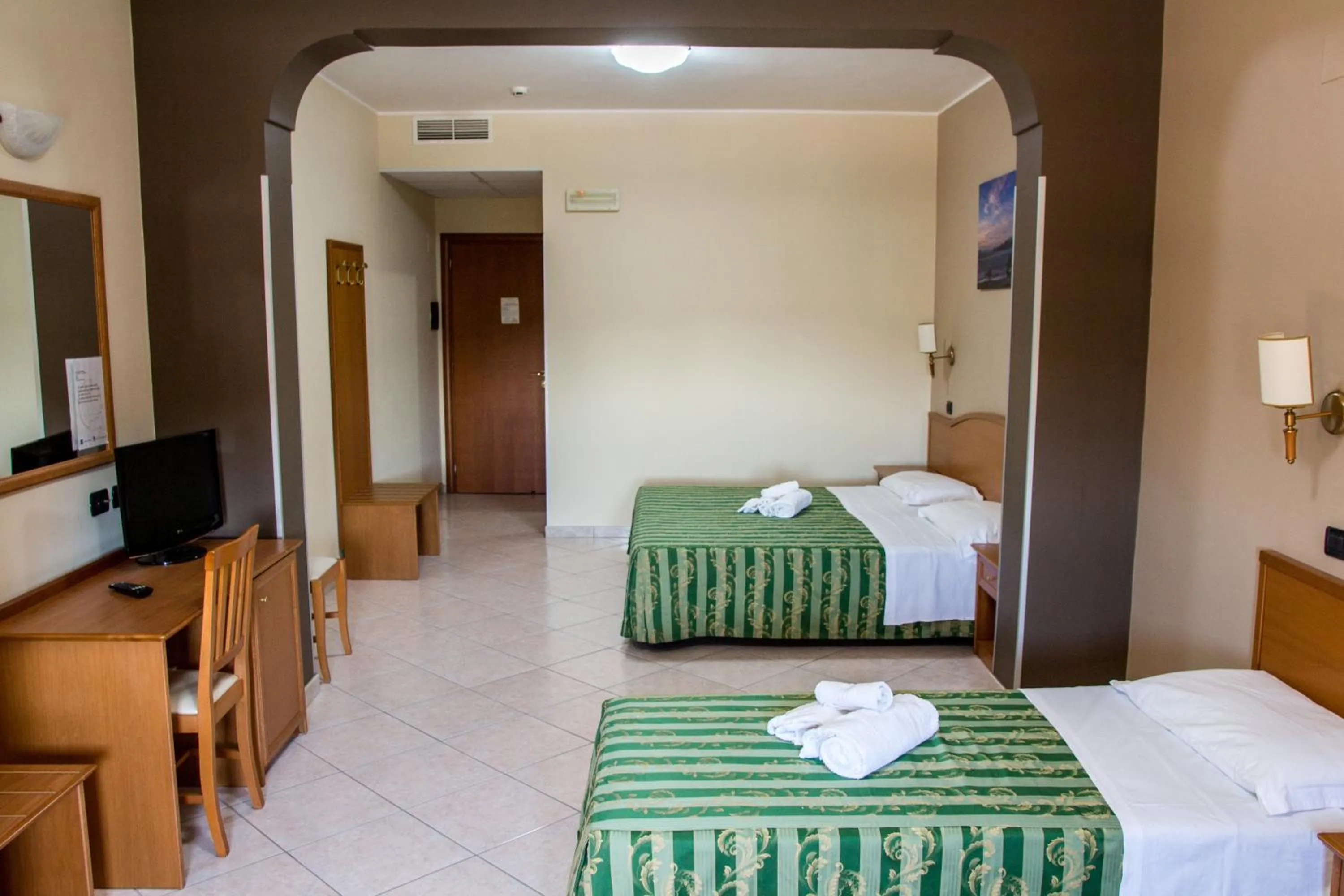 Bed in Hotel San Giorgio