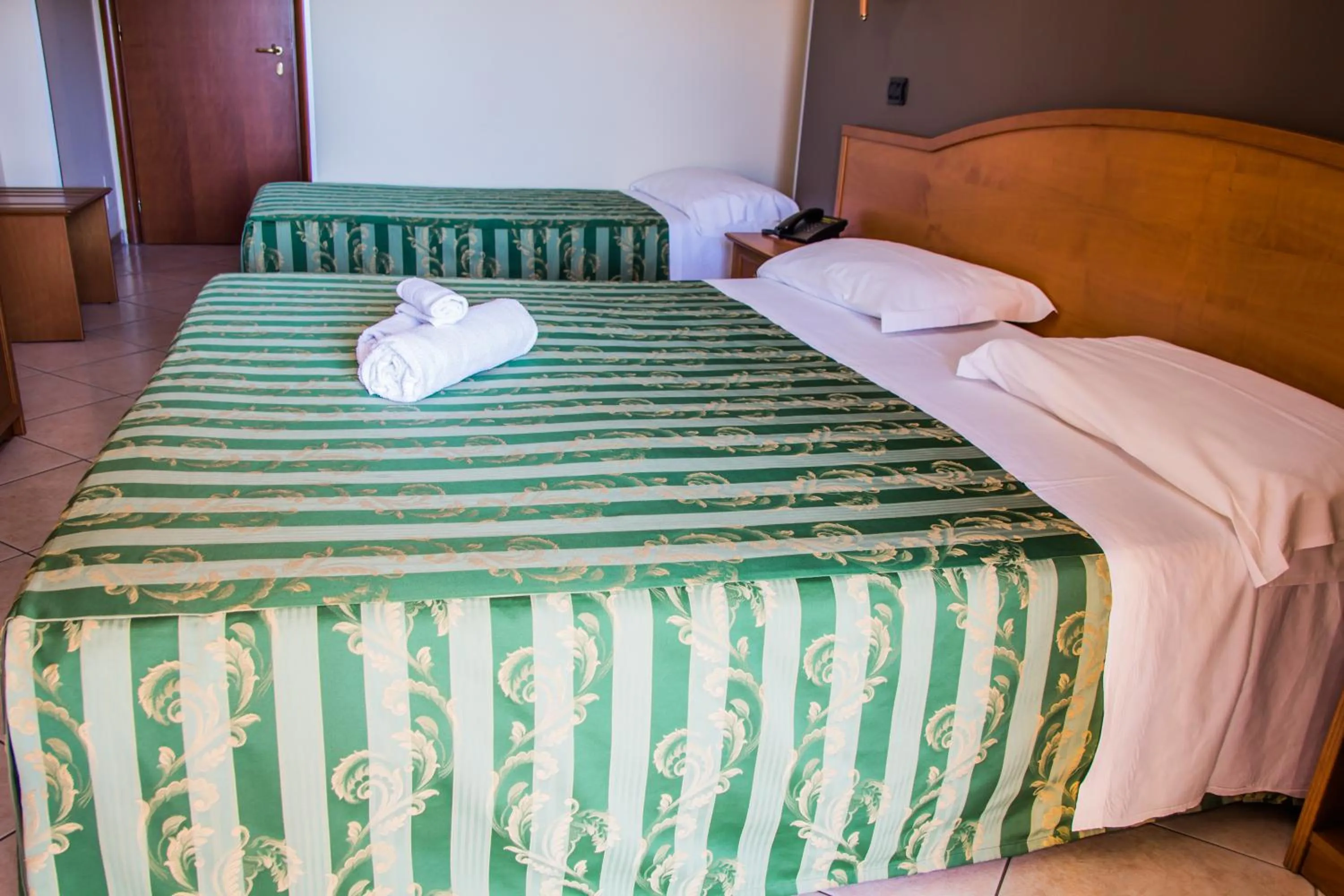 Bed in Hotel San Giorgio