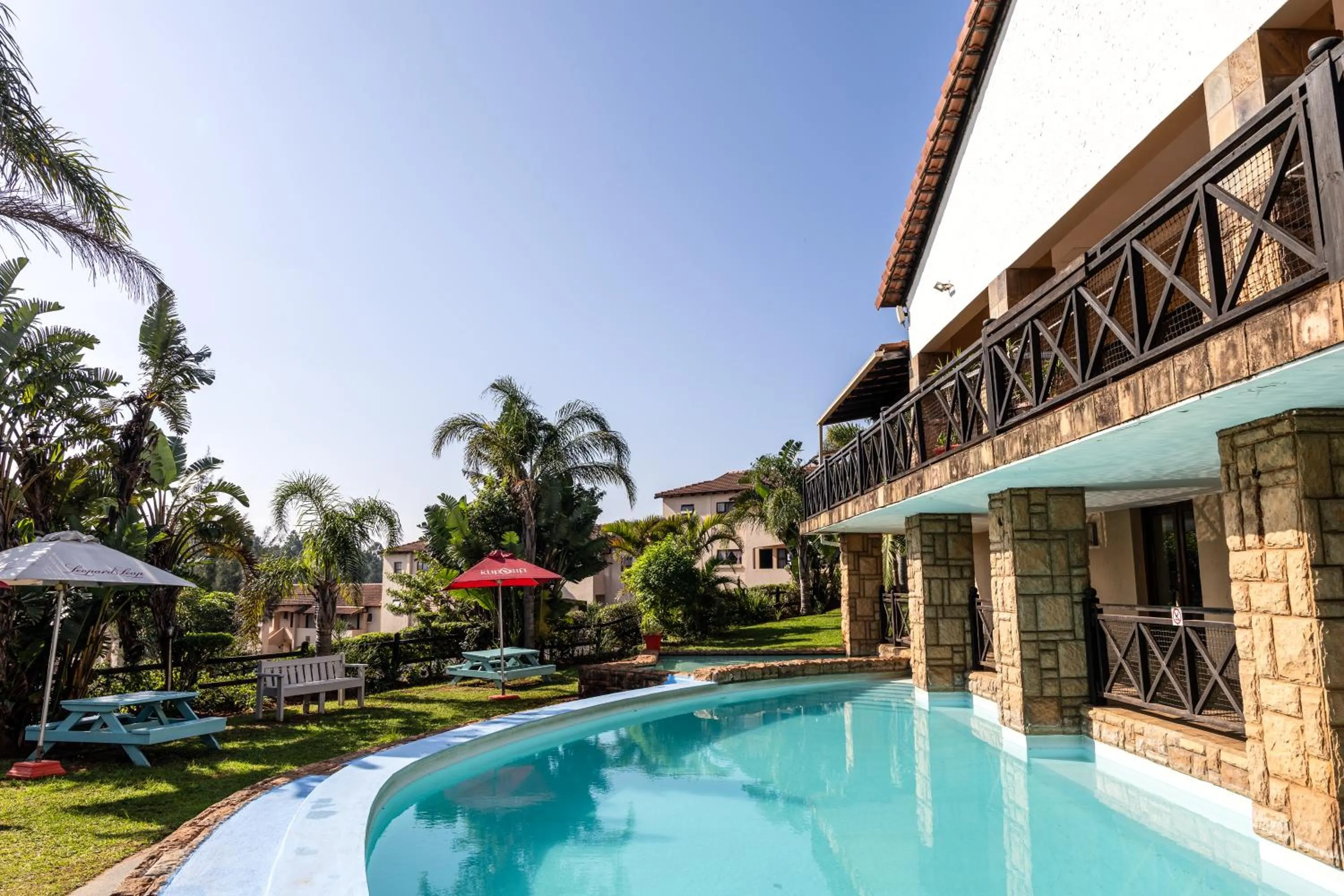 Swimming pool in The Edwardian