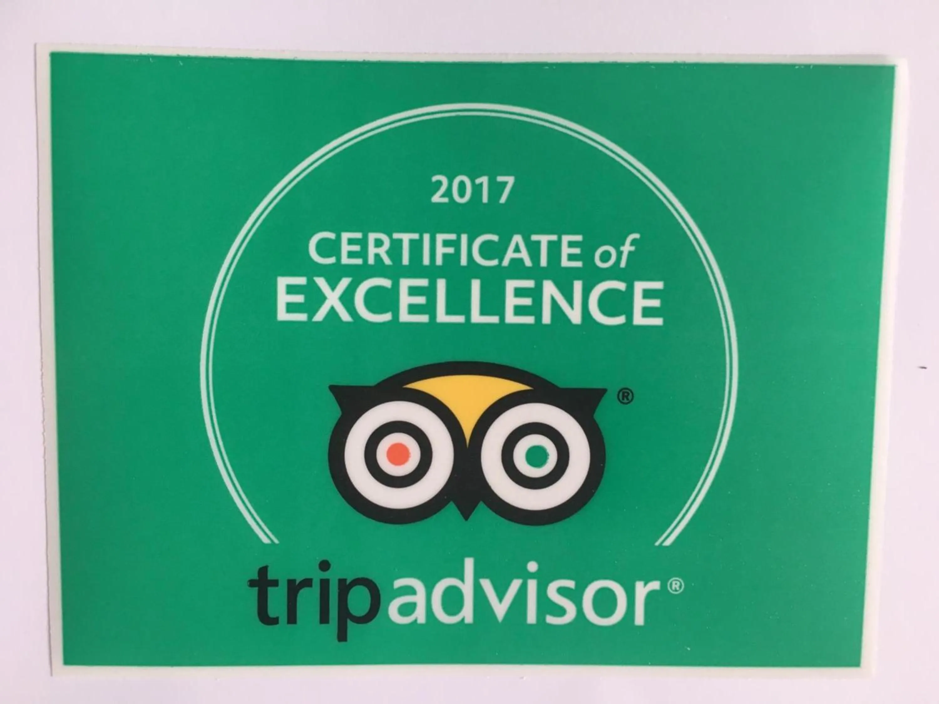 Certificate/Award in Ocean Breeze