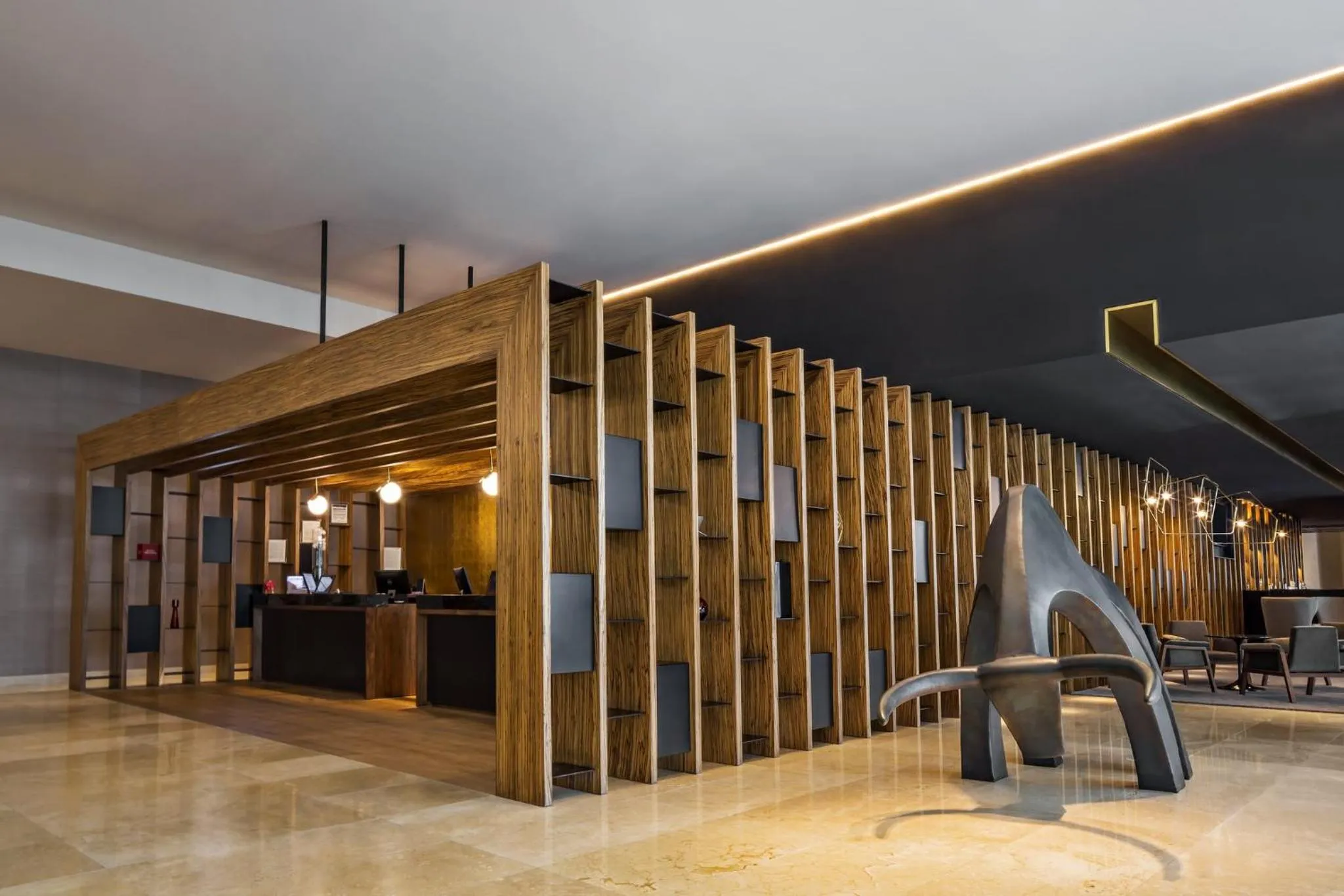 Lobby or reception in Fiesta Americana Mexico Toreo