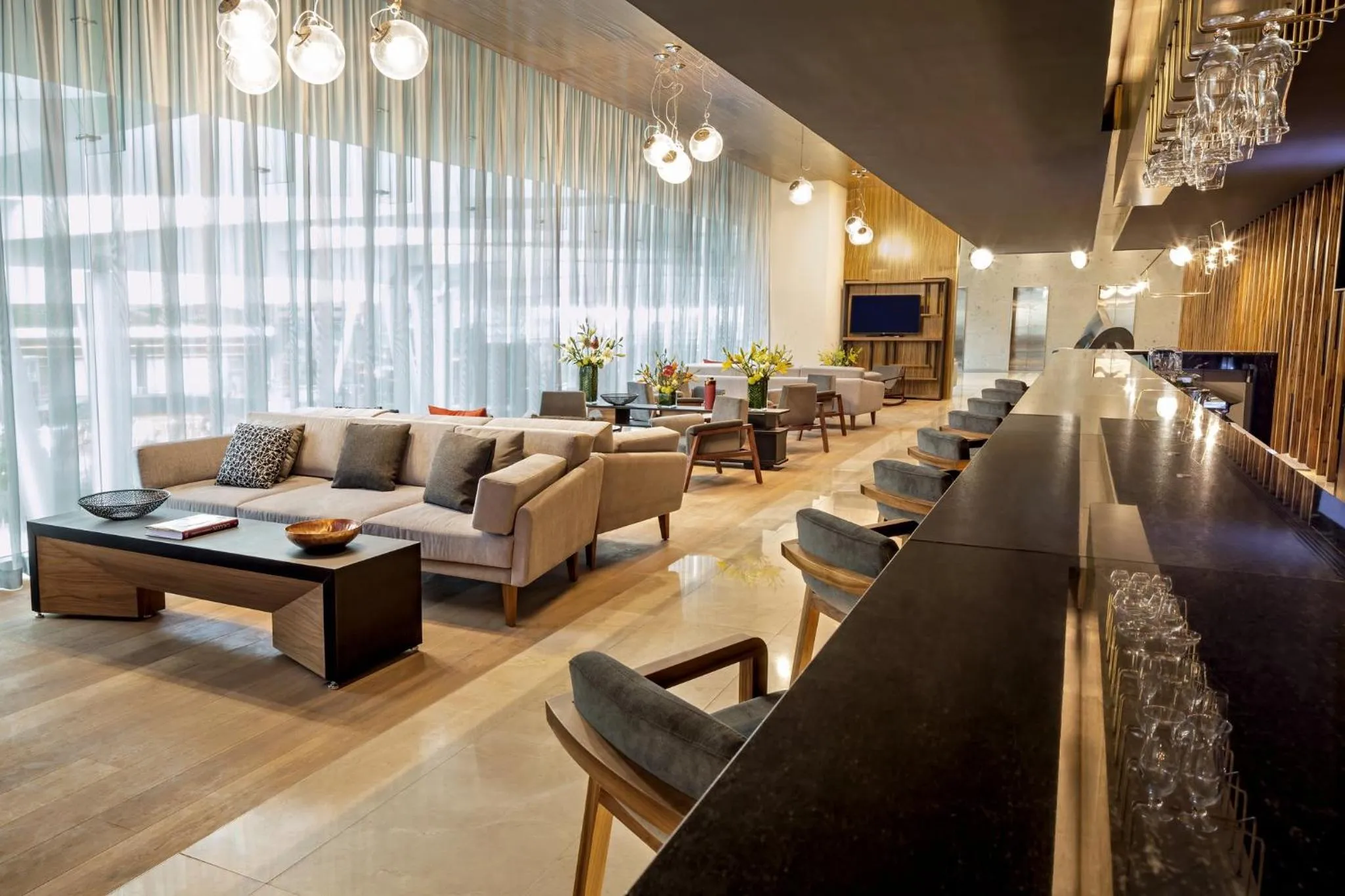 Lobby or reception in Fiesta Americana Mexico Toreo