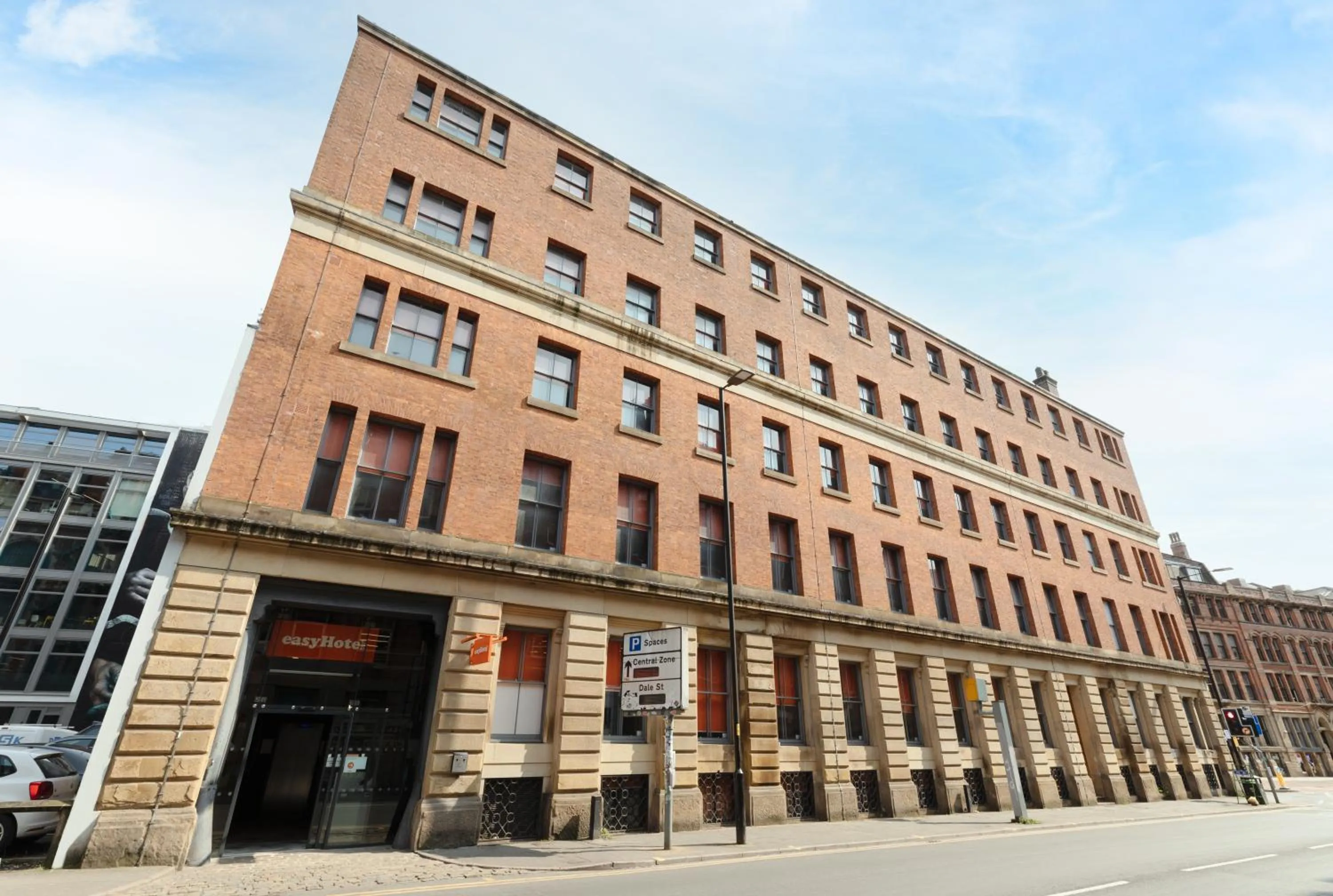 Property building in easyHotel Manchester
