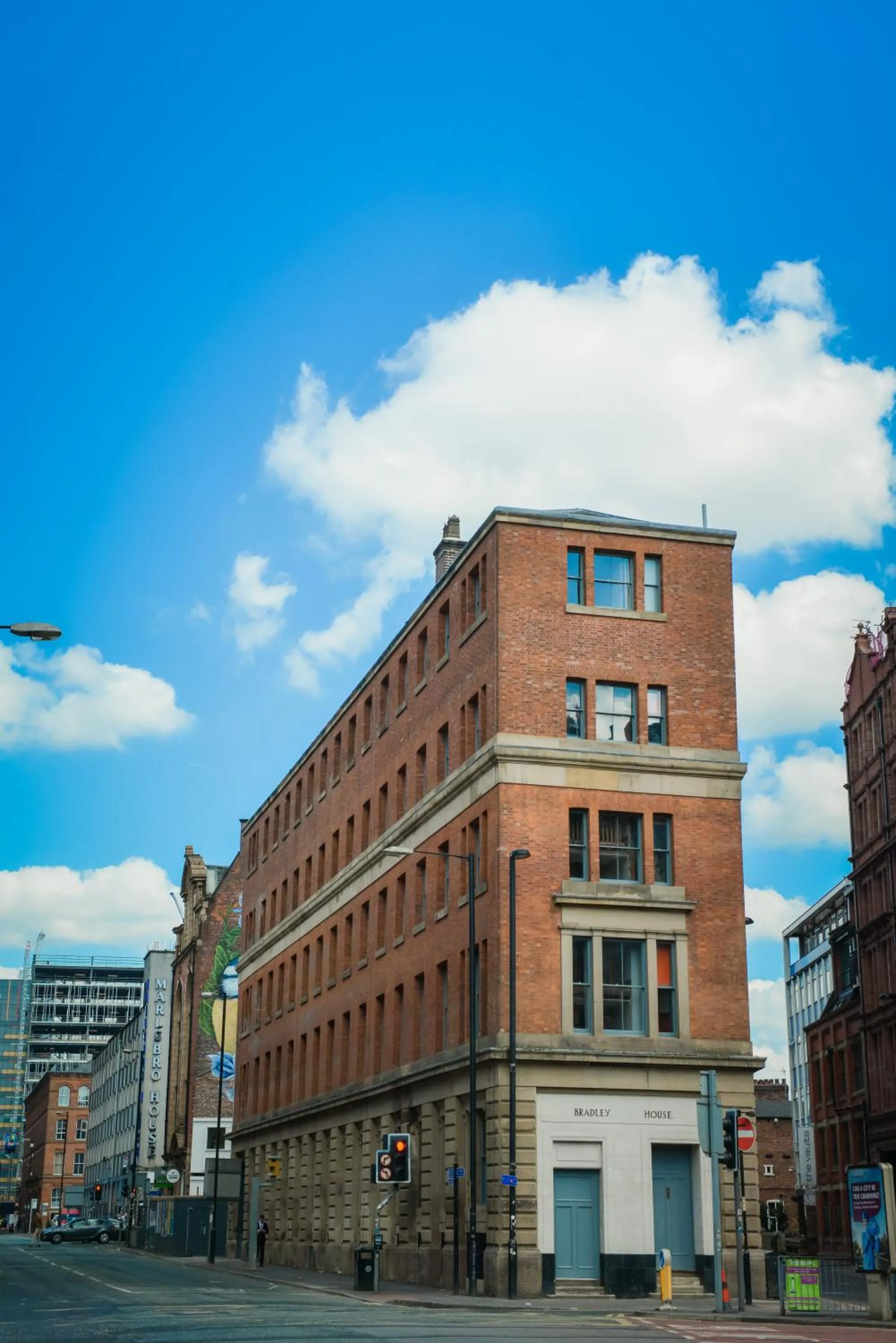 Property building in easyHotel Manchester