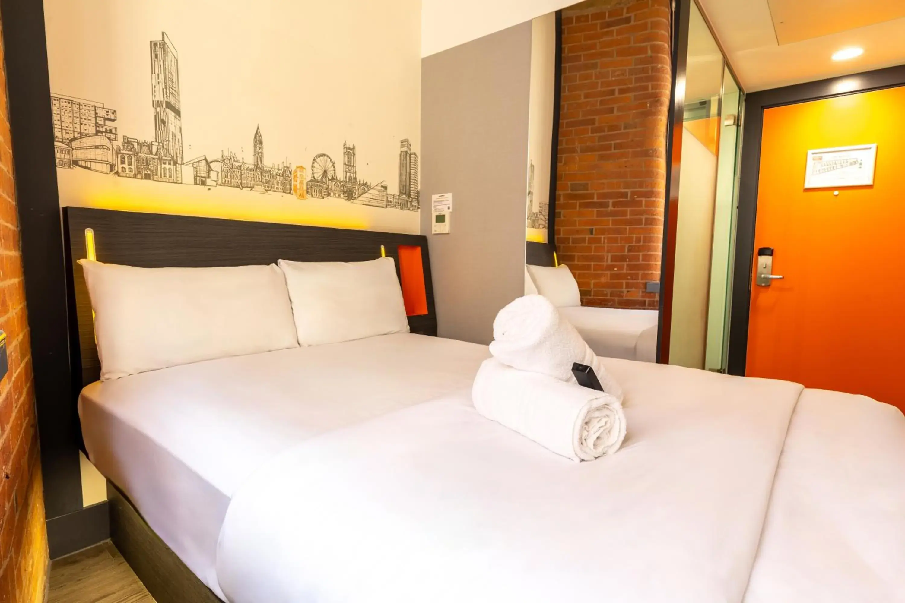 Double Room with Window in easyHotel Manchester Double Room with Window in easyHotel Manchester