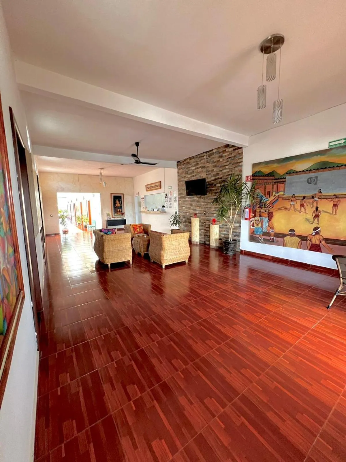 Lobby or reception in Hotel El Jaguar