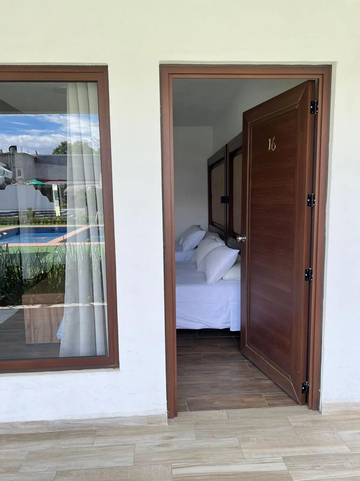 Property building, Bed in Hotel El Jaguar