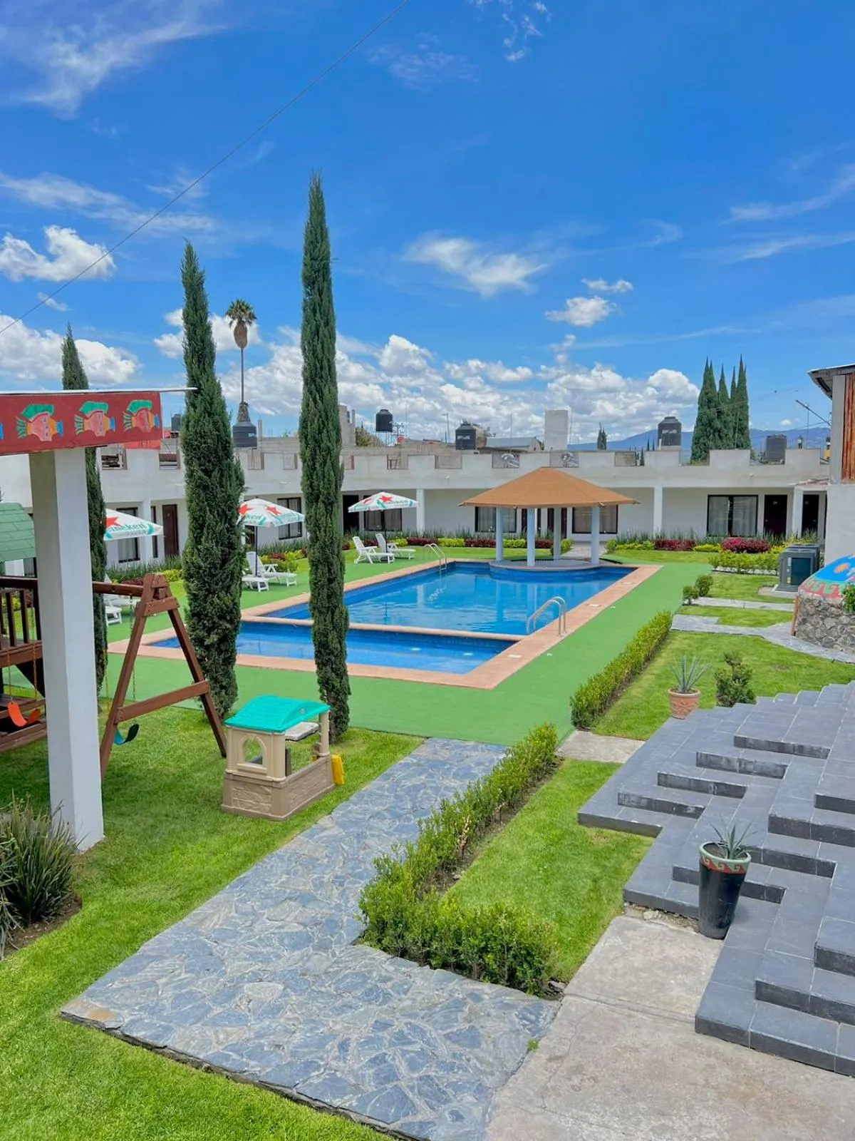 Property building in Hotel El Jaguar