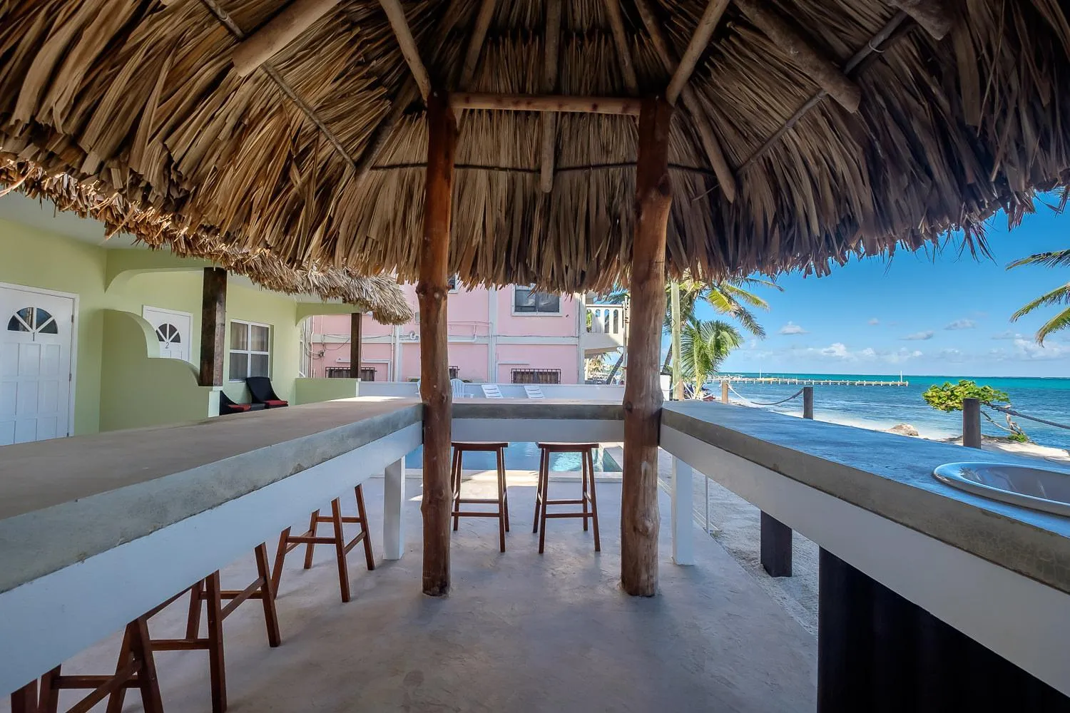 Patio in The Palapa House