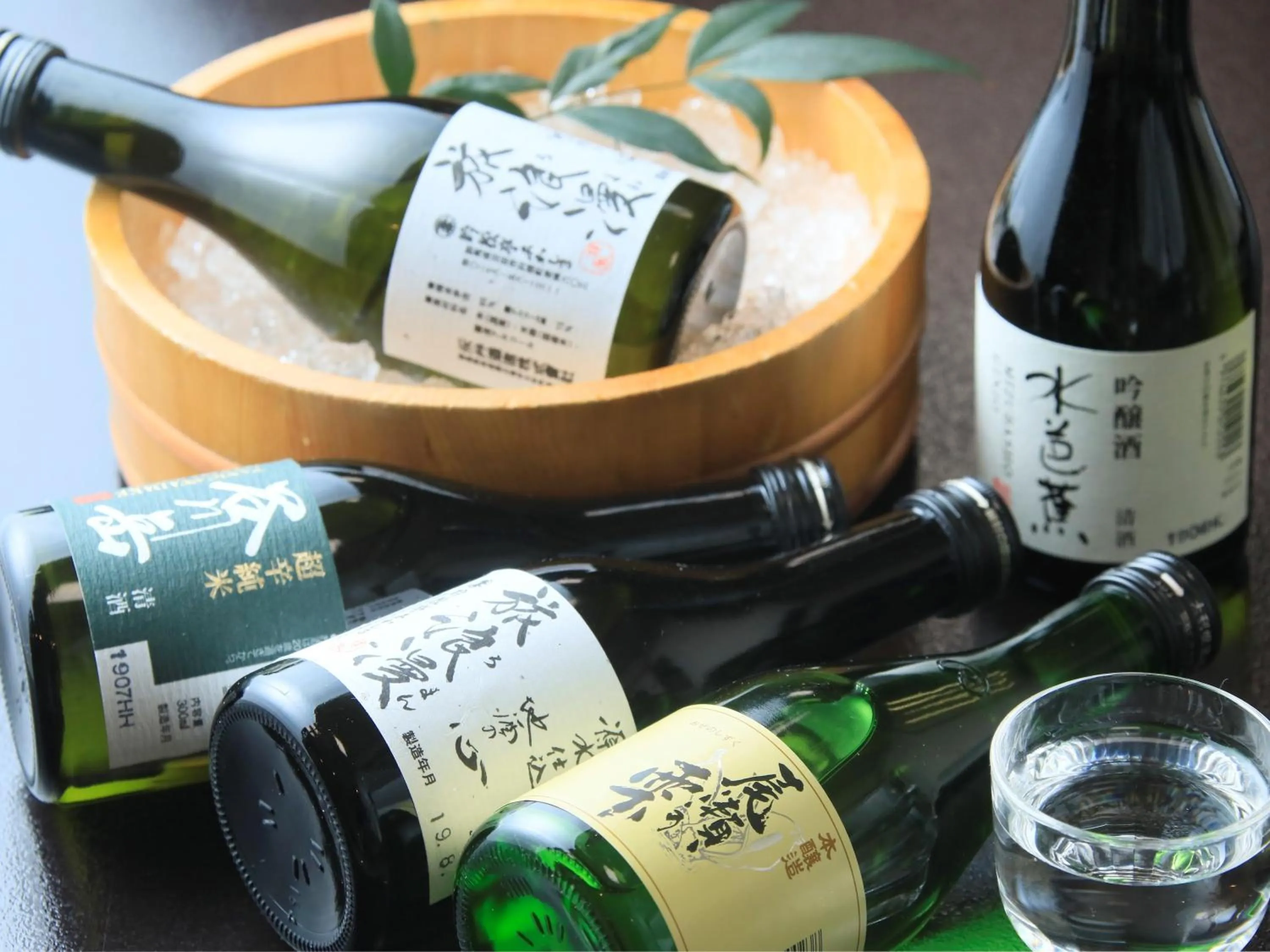 Drinks in Ginshotei Awashima