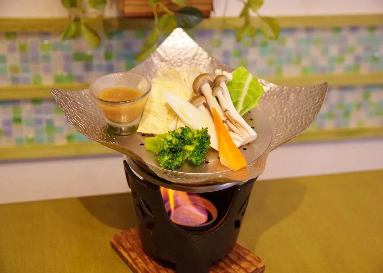 Asian breakfast in Mashikokan Satoyama Resort Hotel