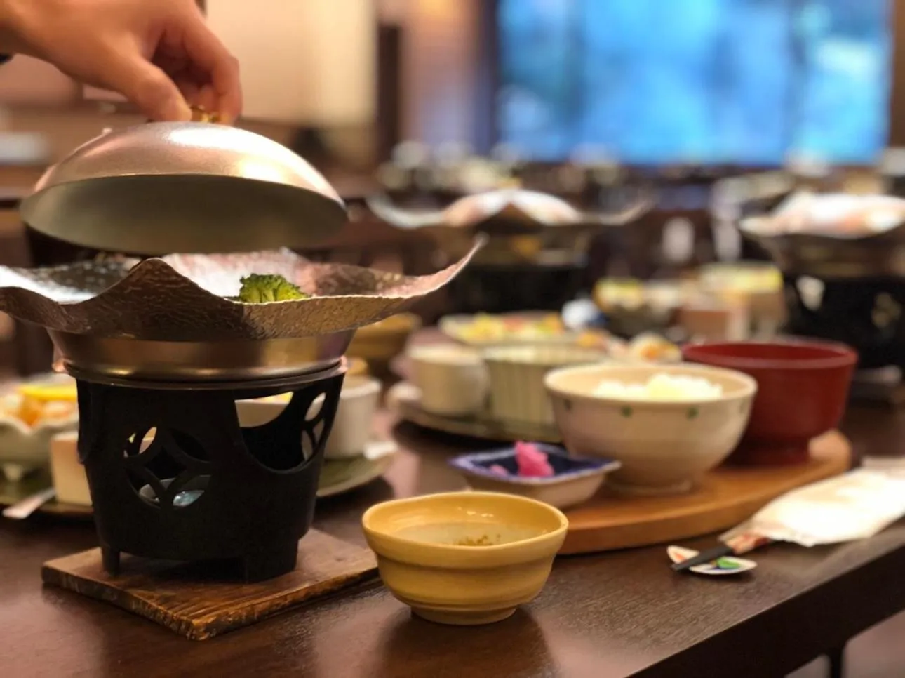 Breakfast in Mashikokan Satoyama Resort Hotel