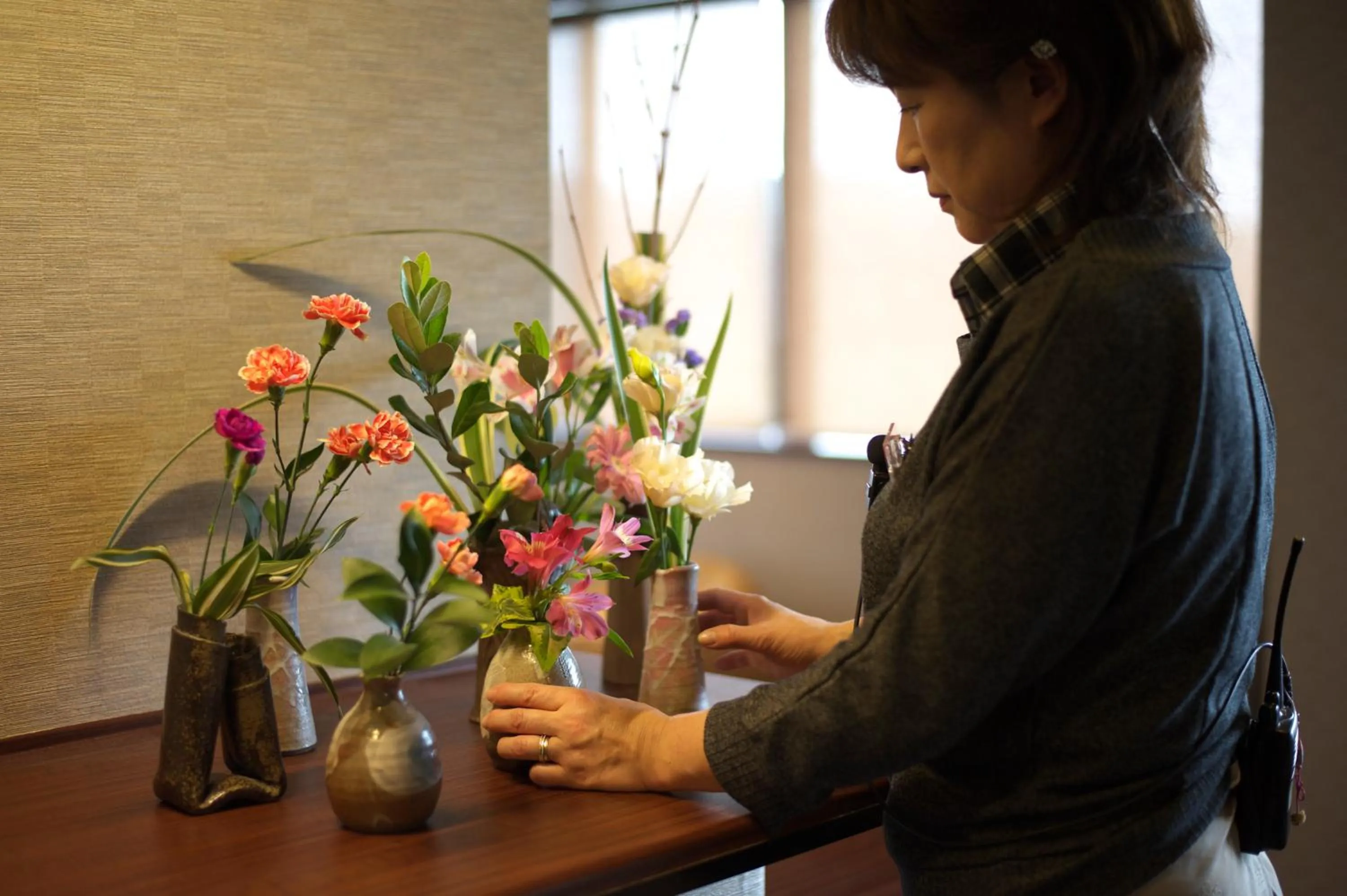 Staff in Mashikokan Satoyama Resort Hotel