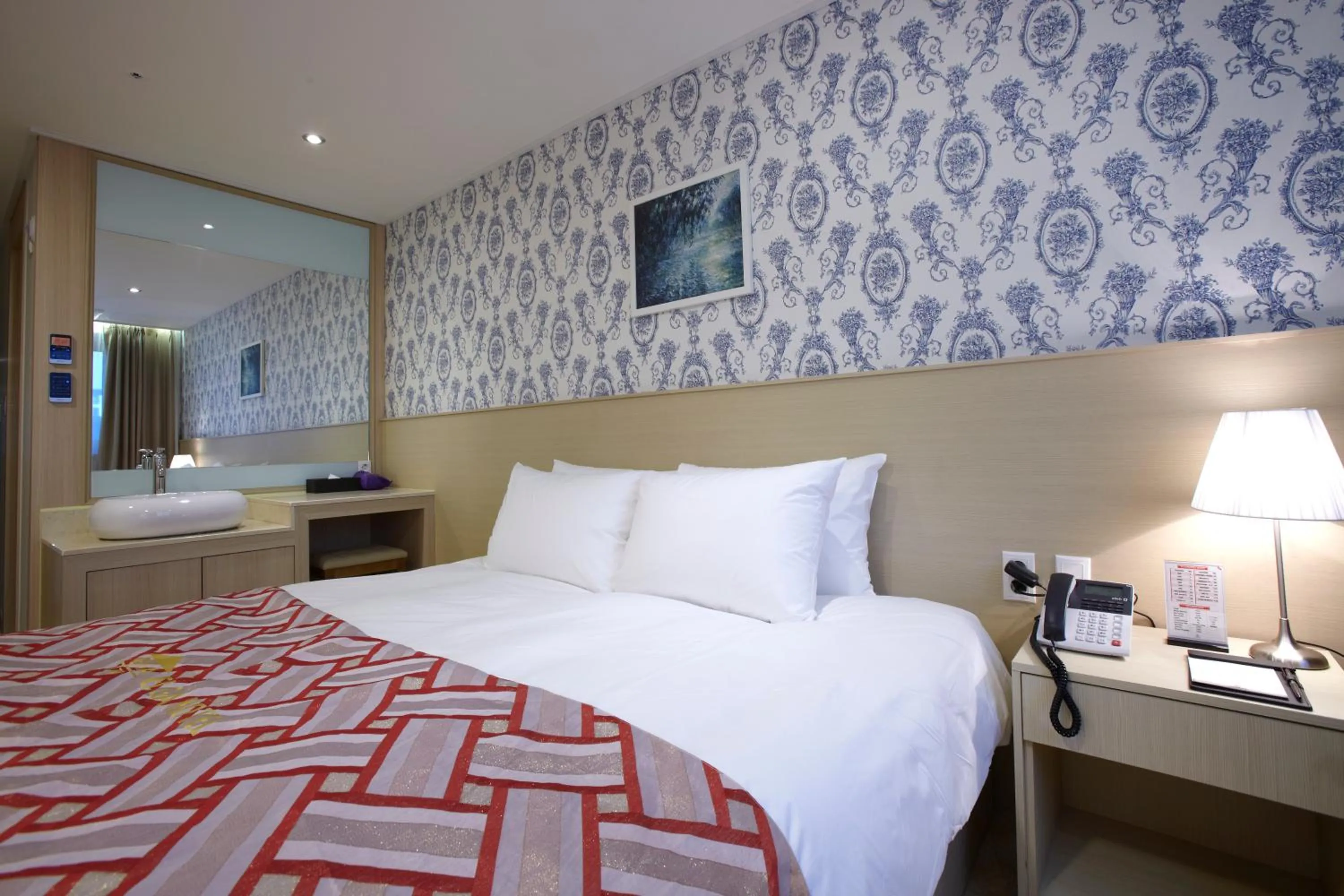 Bedroom, Bed in Hotel Sopra Incheon Cheongna