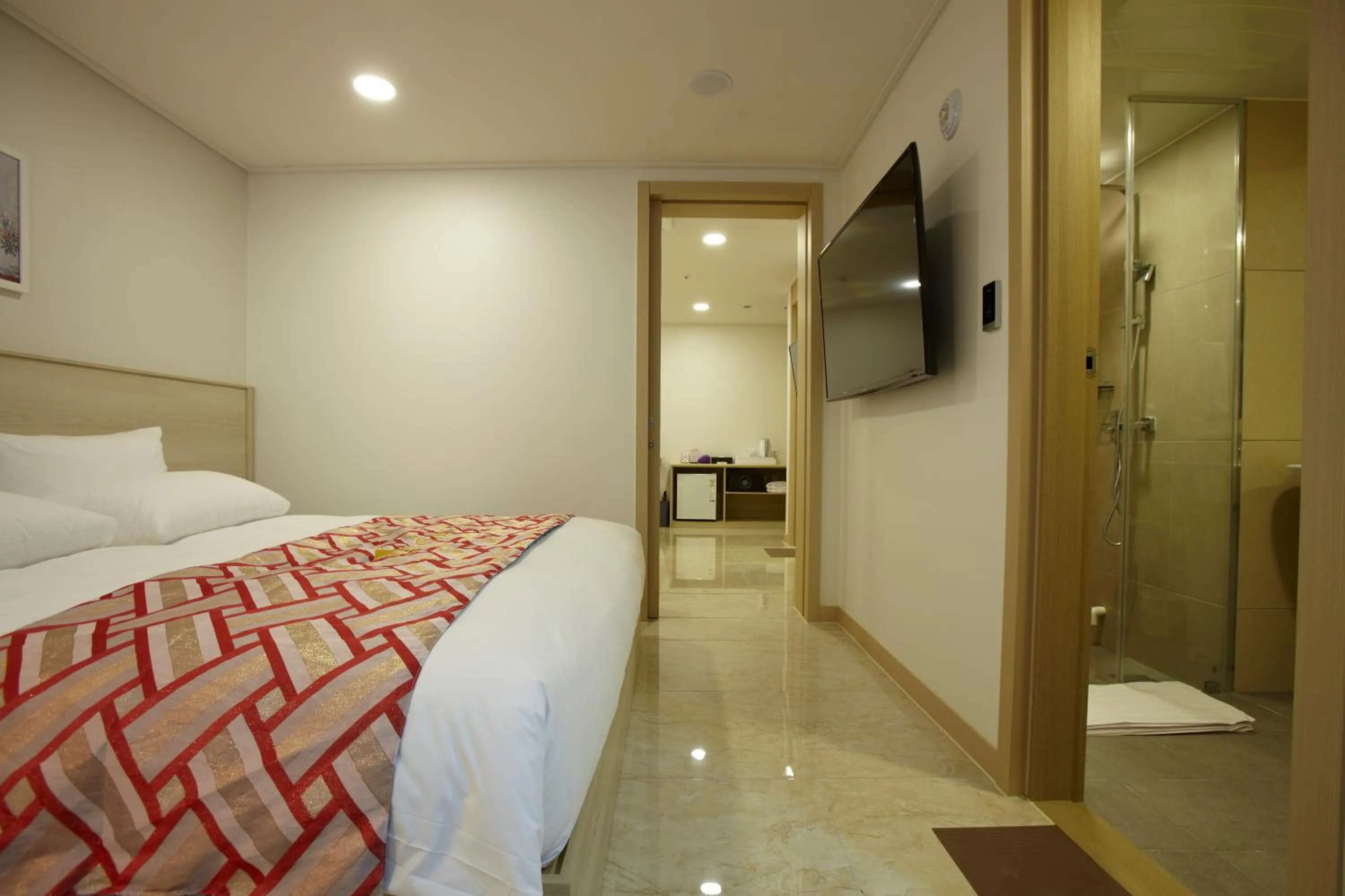 Bedroom, Bed in Hotel Sopra Incheon Cheongna