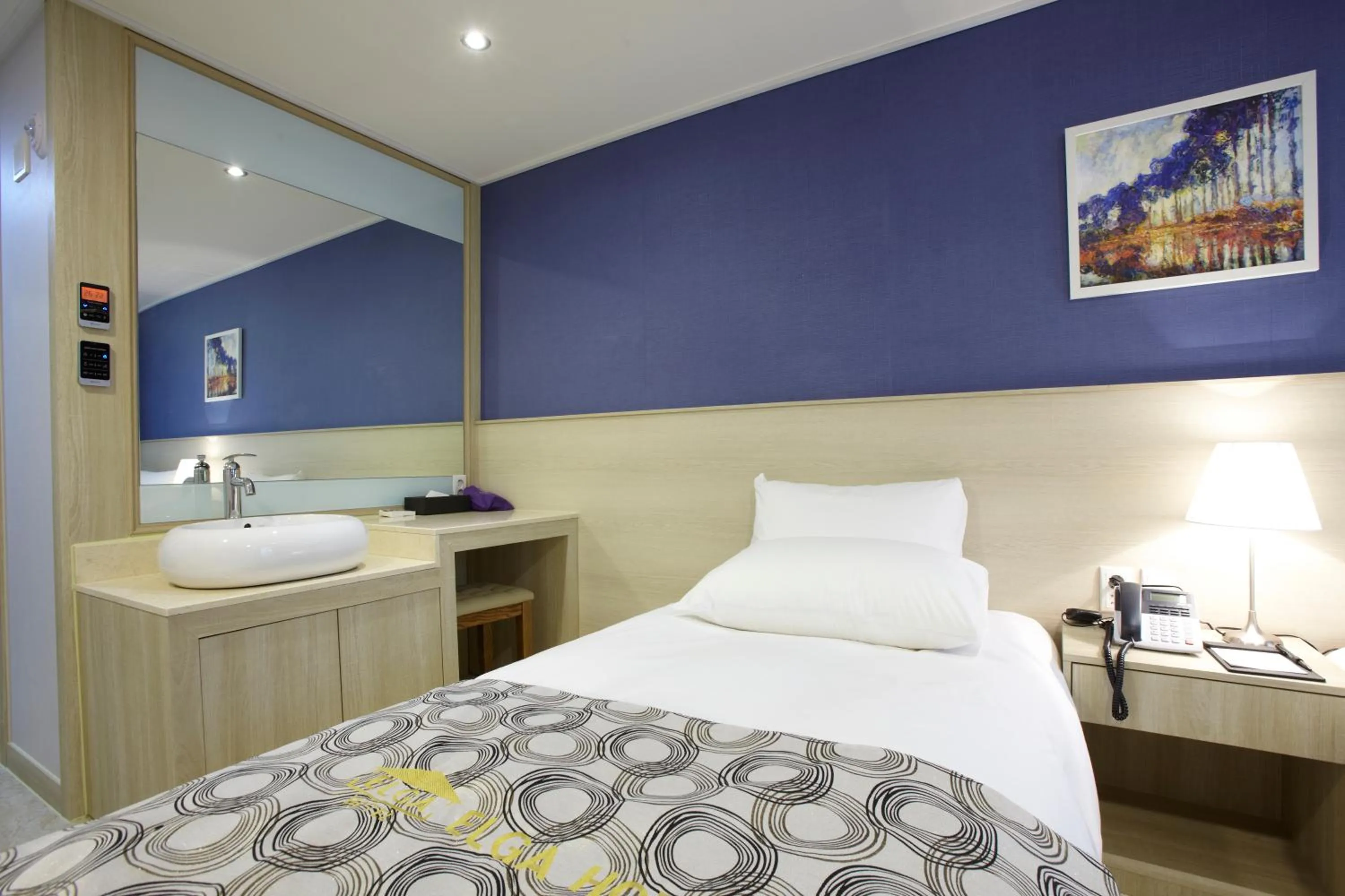 Bedroom, Bed in Hotel Sopra Incheon Cheongna