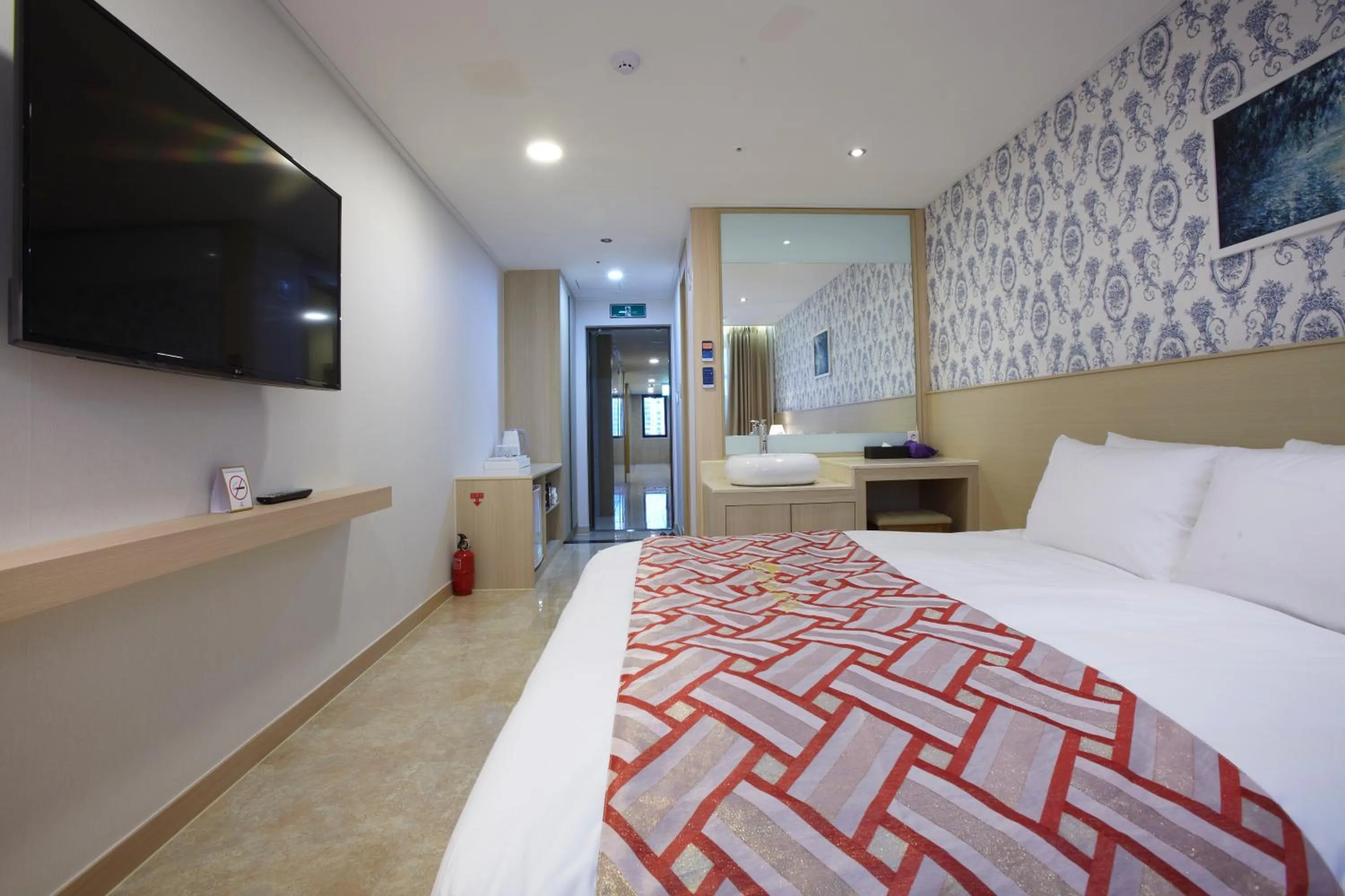 Bedroom, Bed in Hotel Sopra Incheon Cheongna