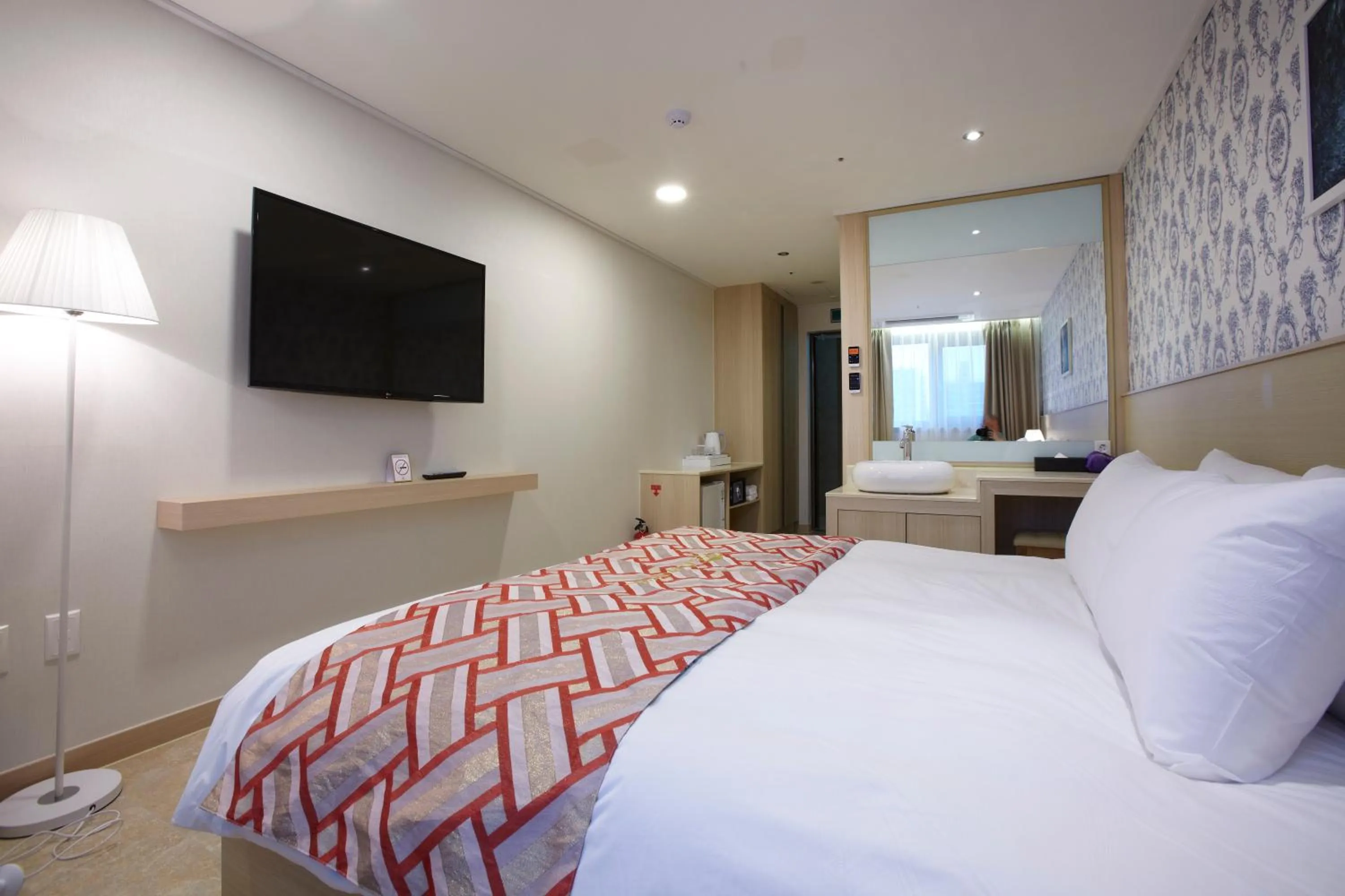 Bedroom, Bed in Hotel Sopra Incheon Cheongna