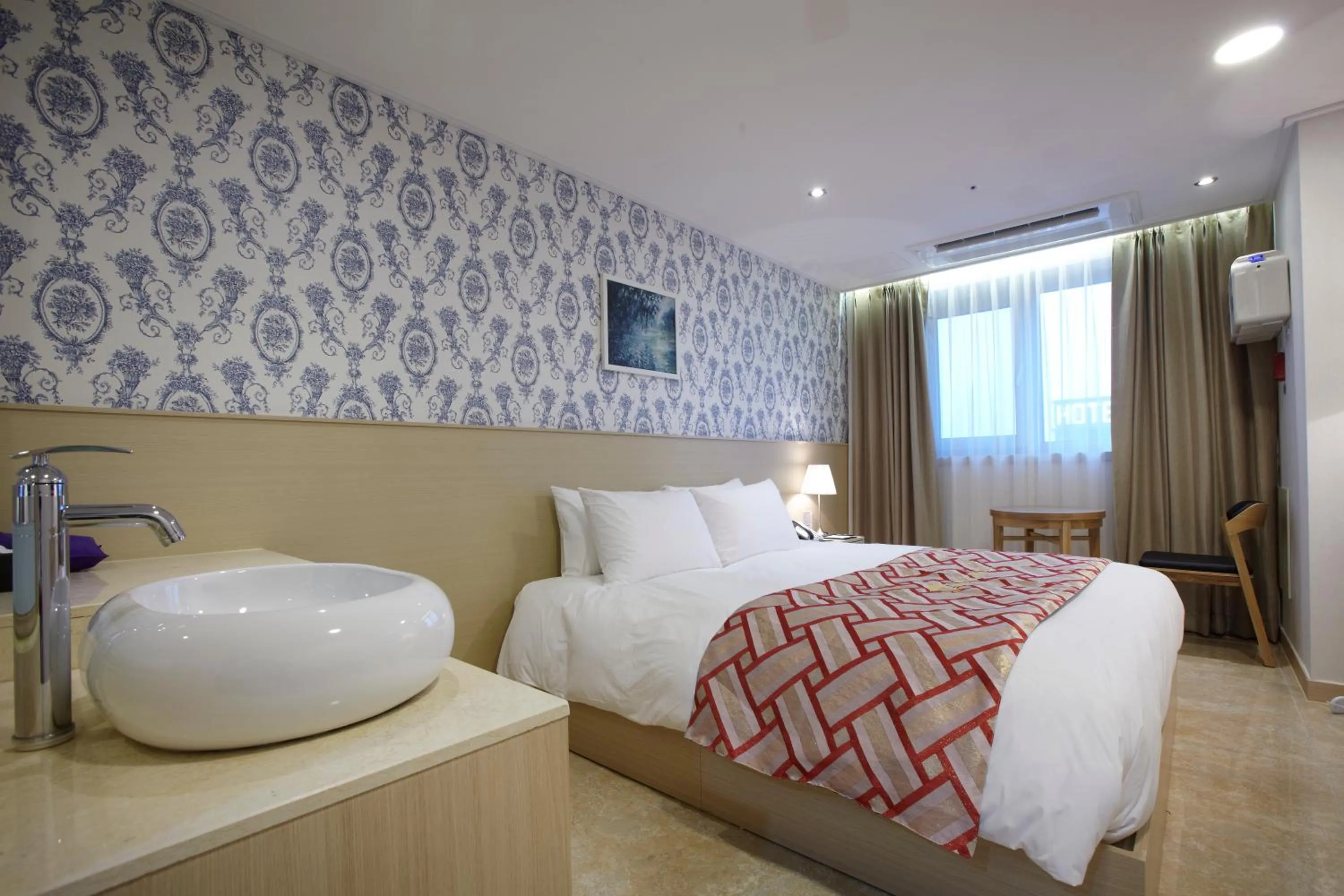 Bedroom, Bed in Hotel Sopra Incheon Cheongna