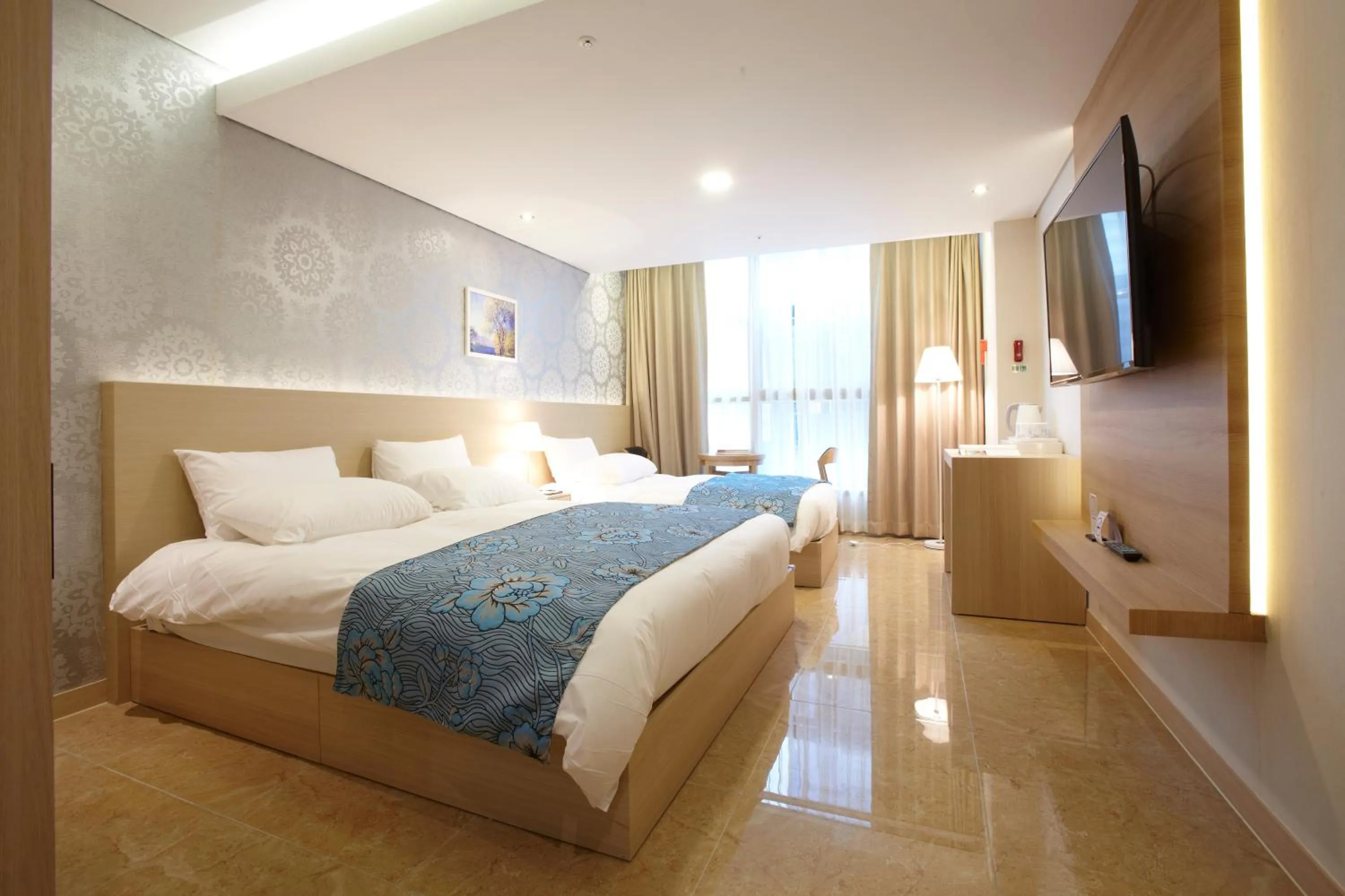 Photo of the whole room, Bed in Hotel Sopra Incheon Cheongna