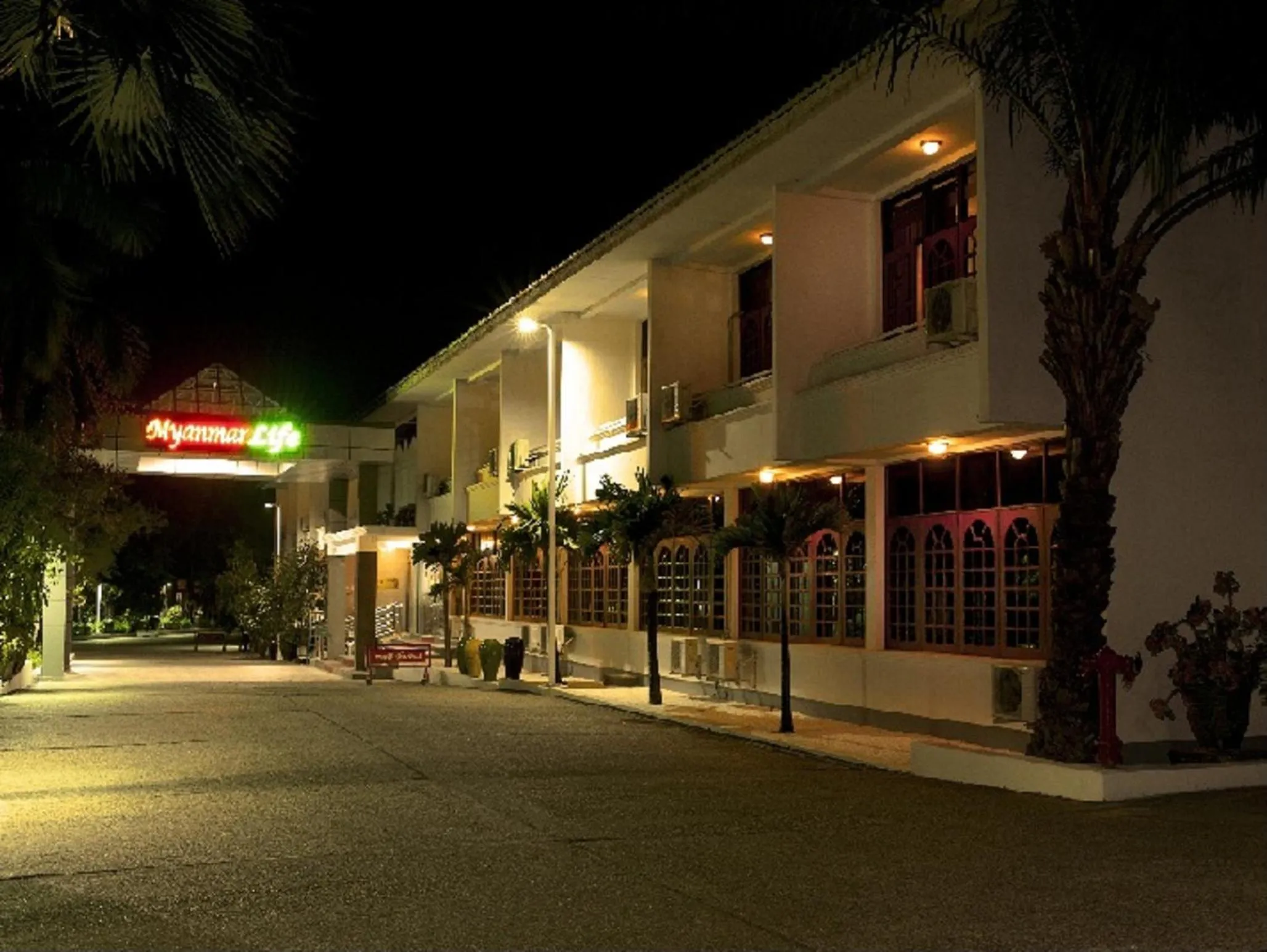 Property building in Myanmar Life Hotel
