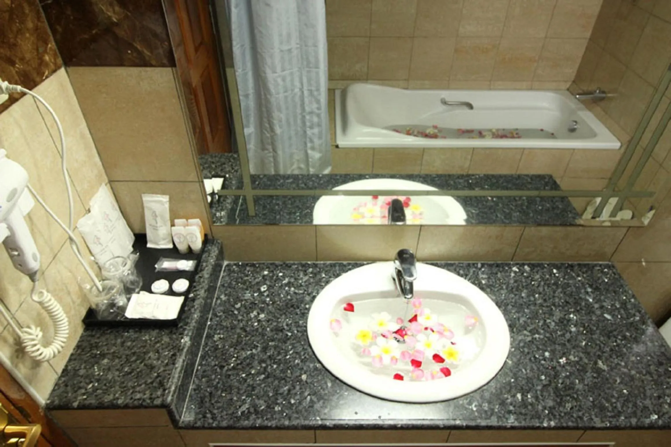 Bathroom in Myanmar Life Hotel