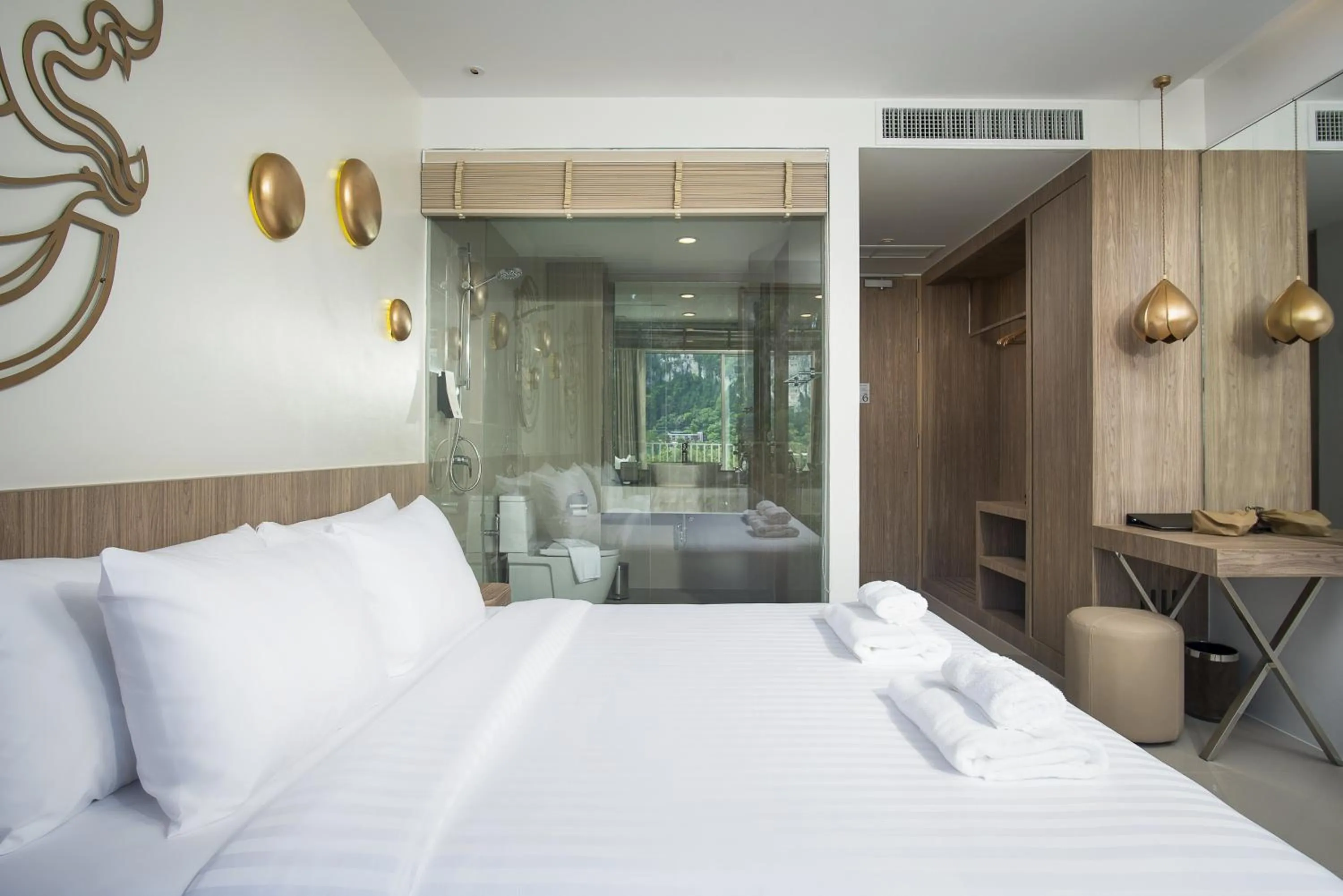 Bedroom, Bed in Centara Life Phu Pano Krabi-SHA Plus