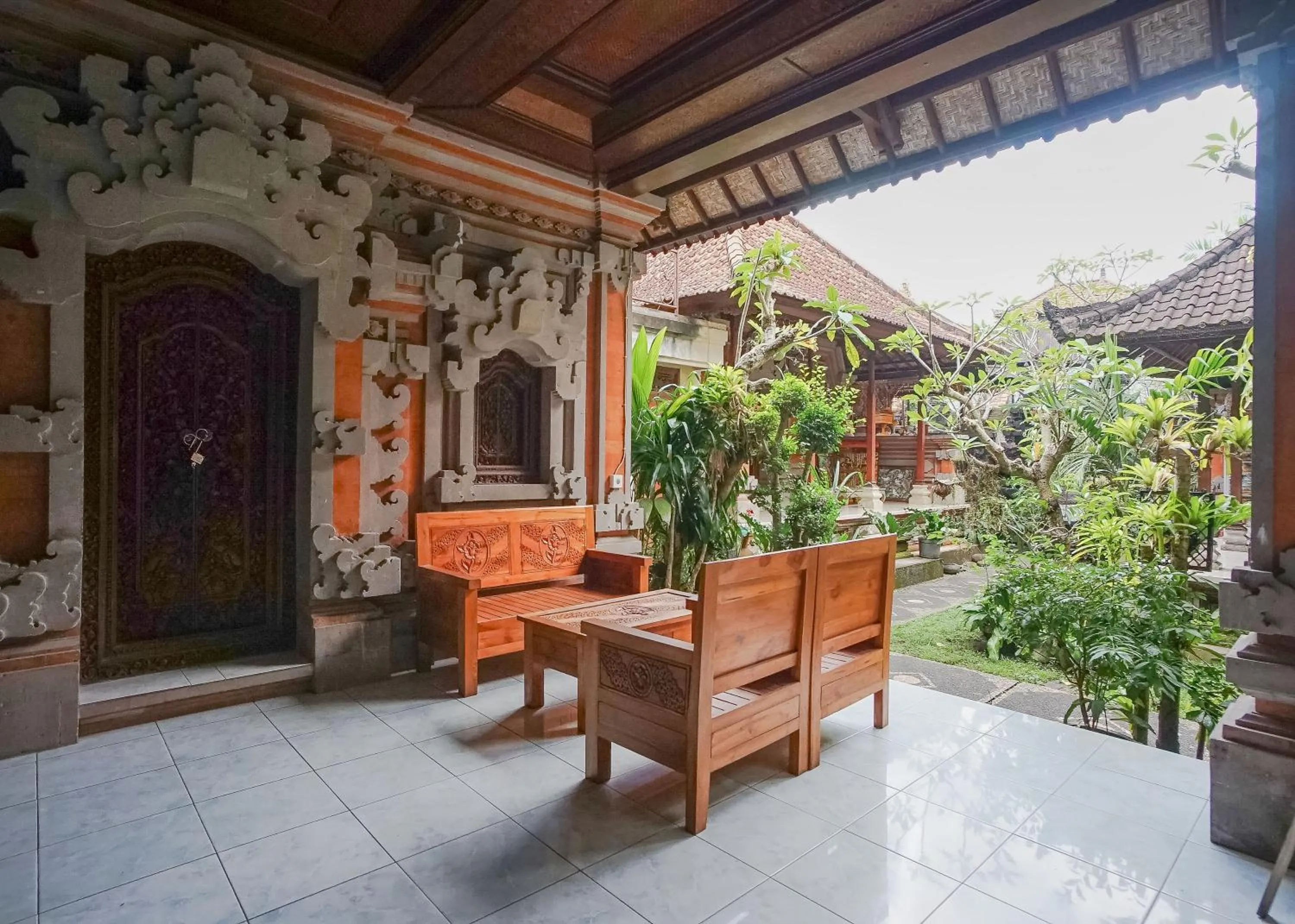 Lobby or reception in Aurora House Ubud