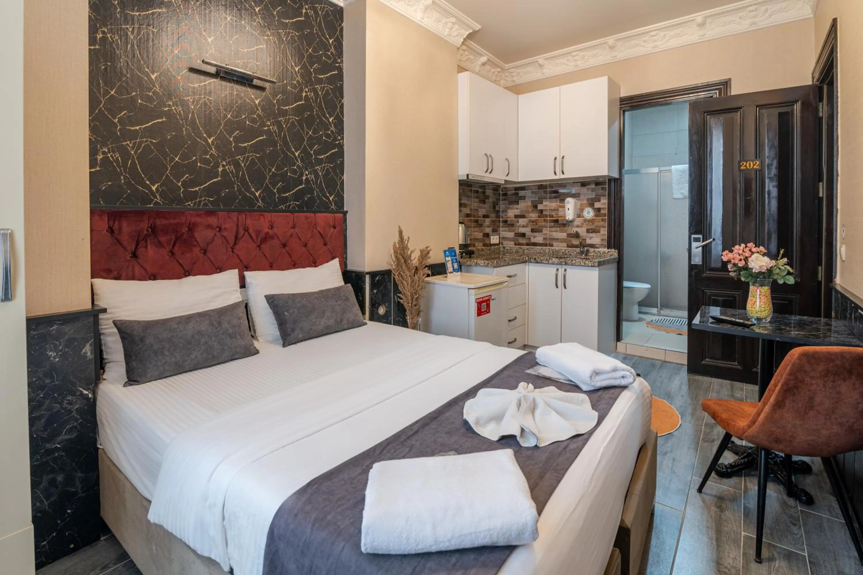 Bed in Nest HOTEL Sisli