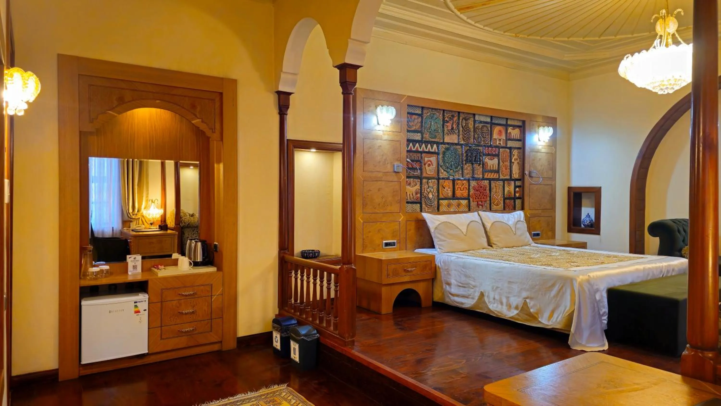 Bed in Eski Masal Hotel - Special Class