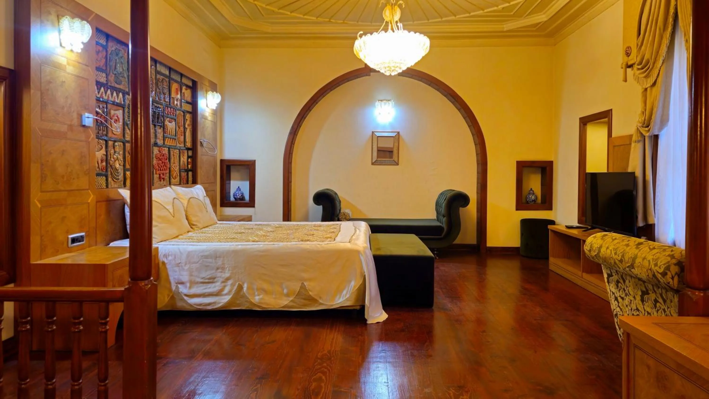 TV and multimedia, Bed in Eski Masal Hotel - Special Class