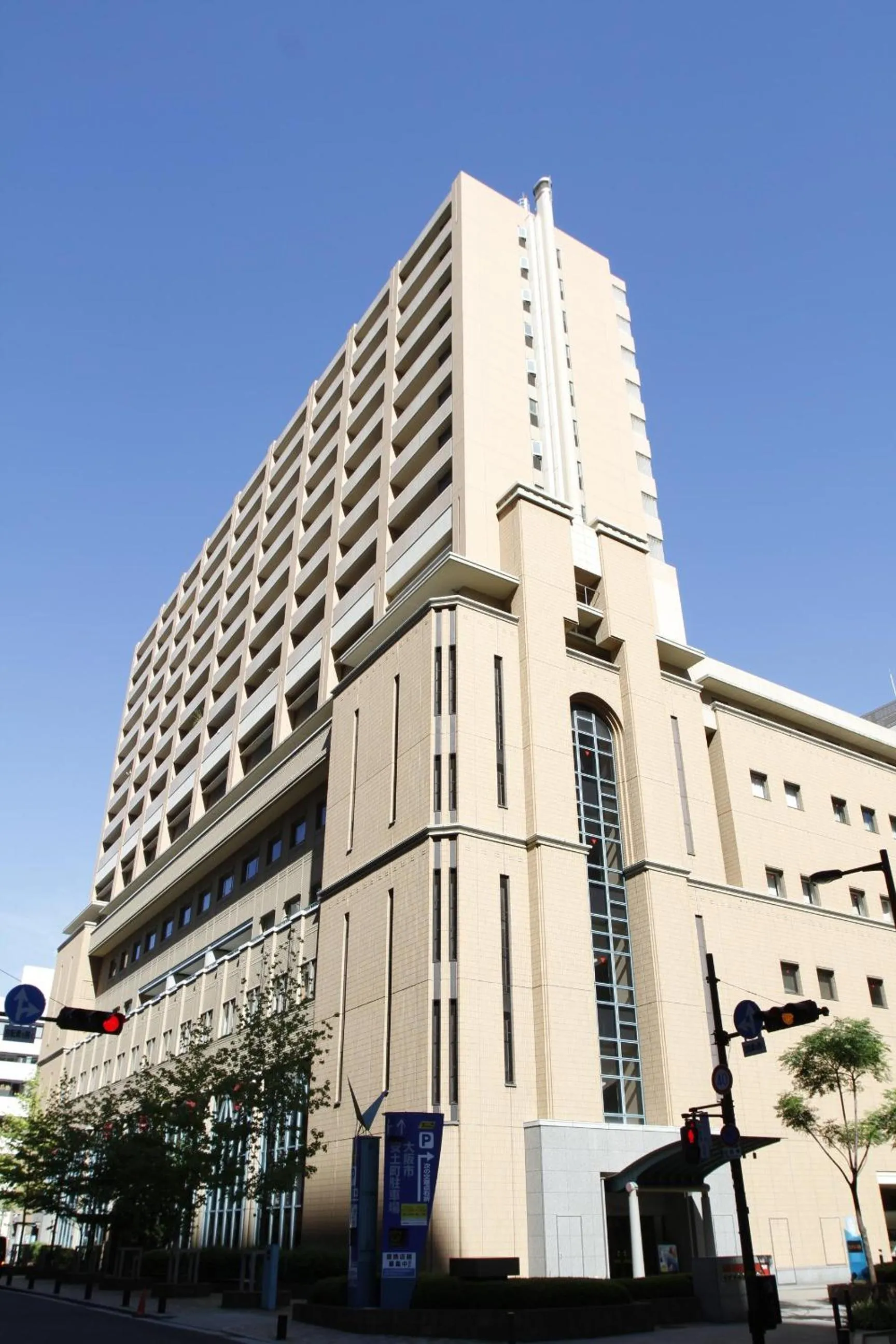 Facade/entrance, Property Building in Viale Osaka