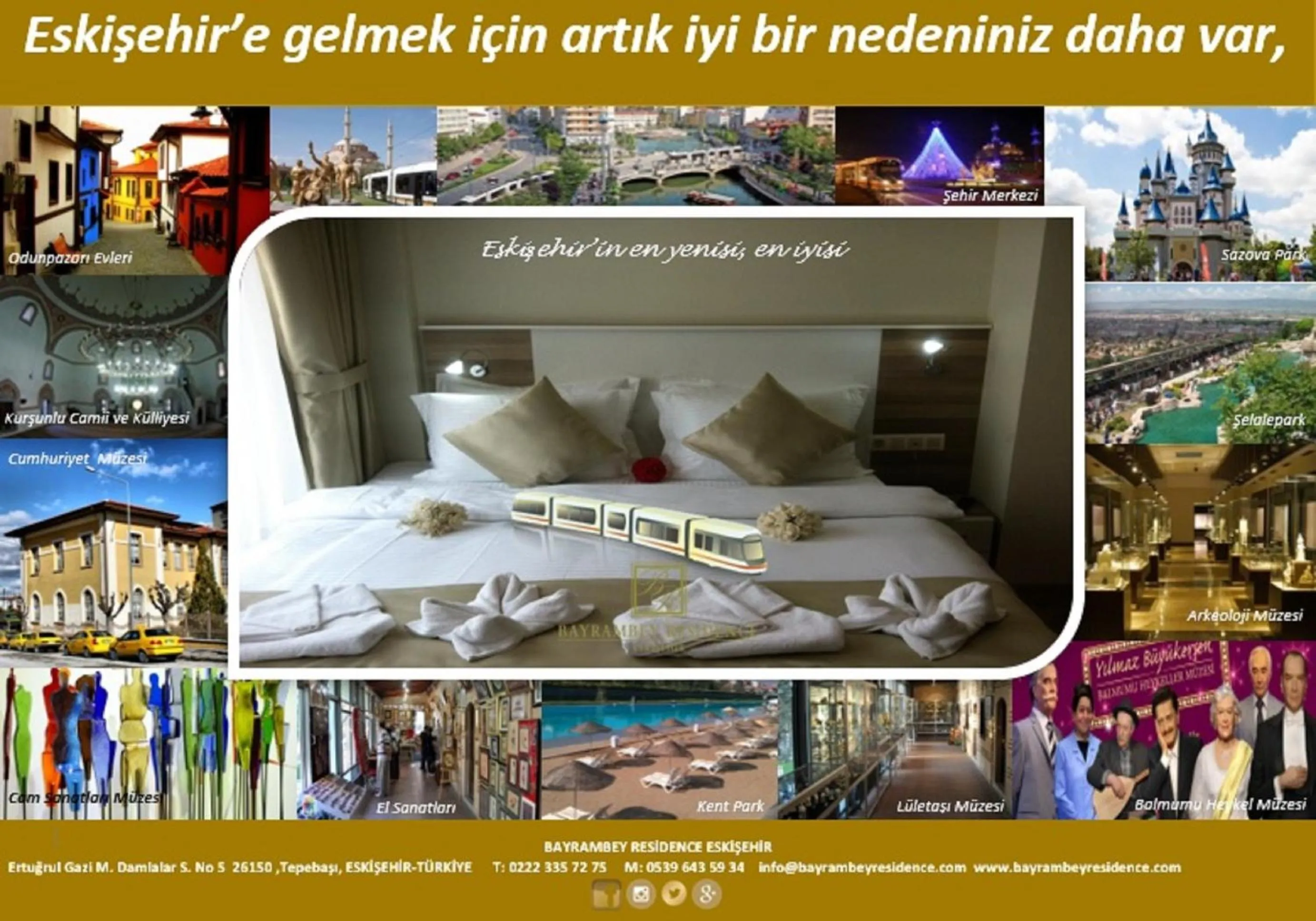 Area and facilities, Bed in Bayrambey Otel Eskisehir