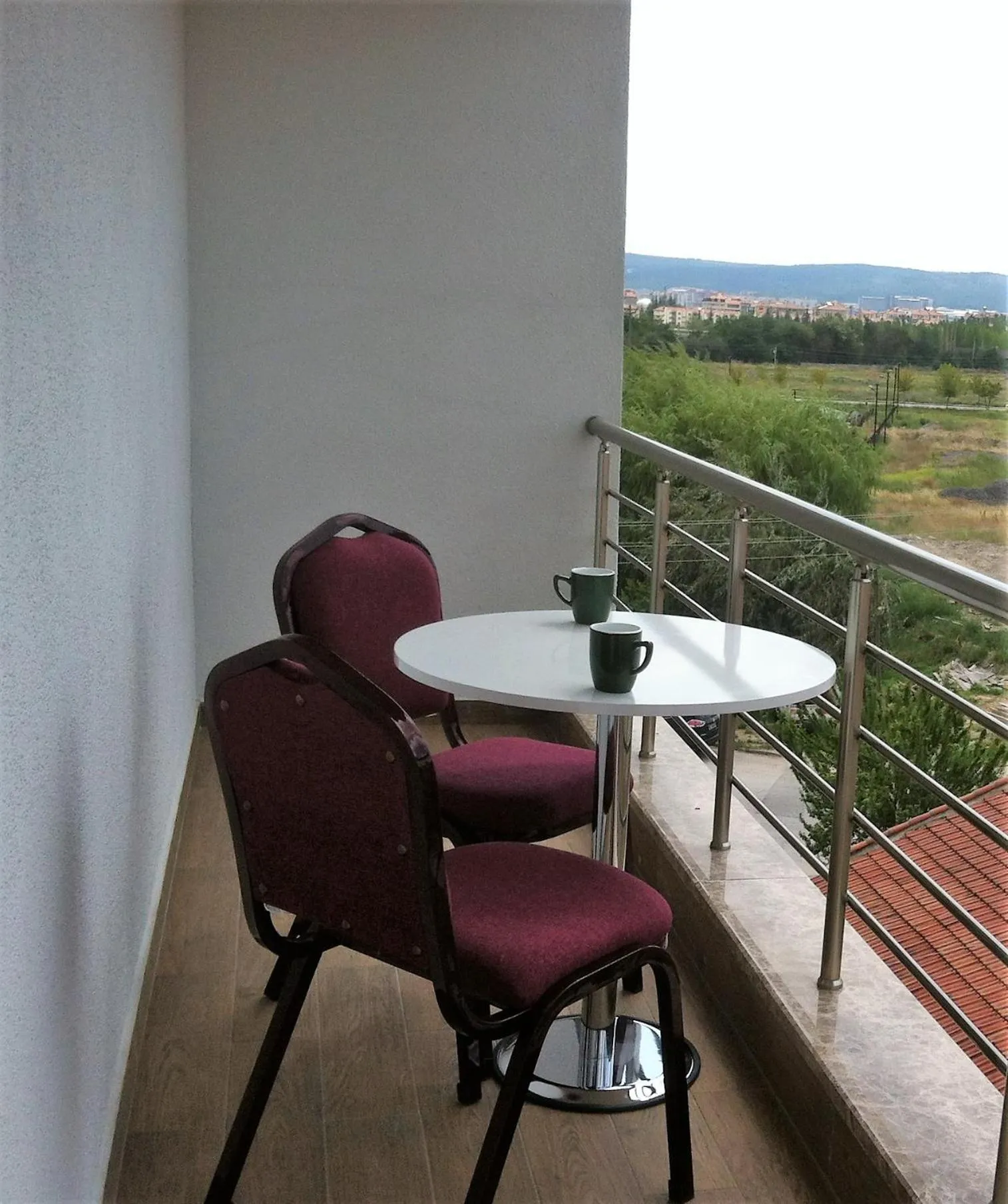 Balcony/Terrace in Bayrambey Otel Eskisehir