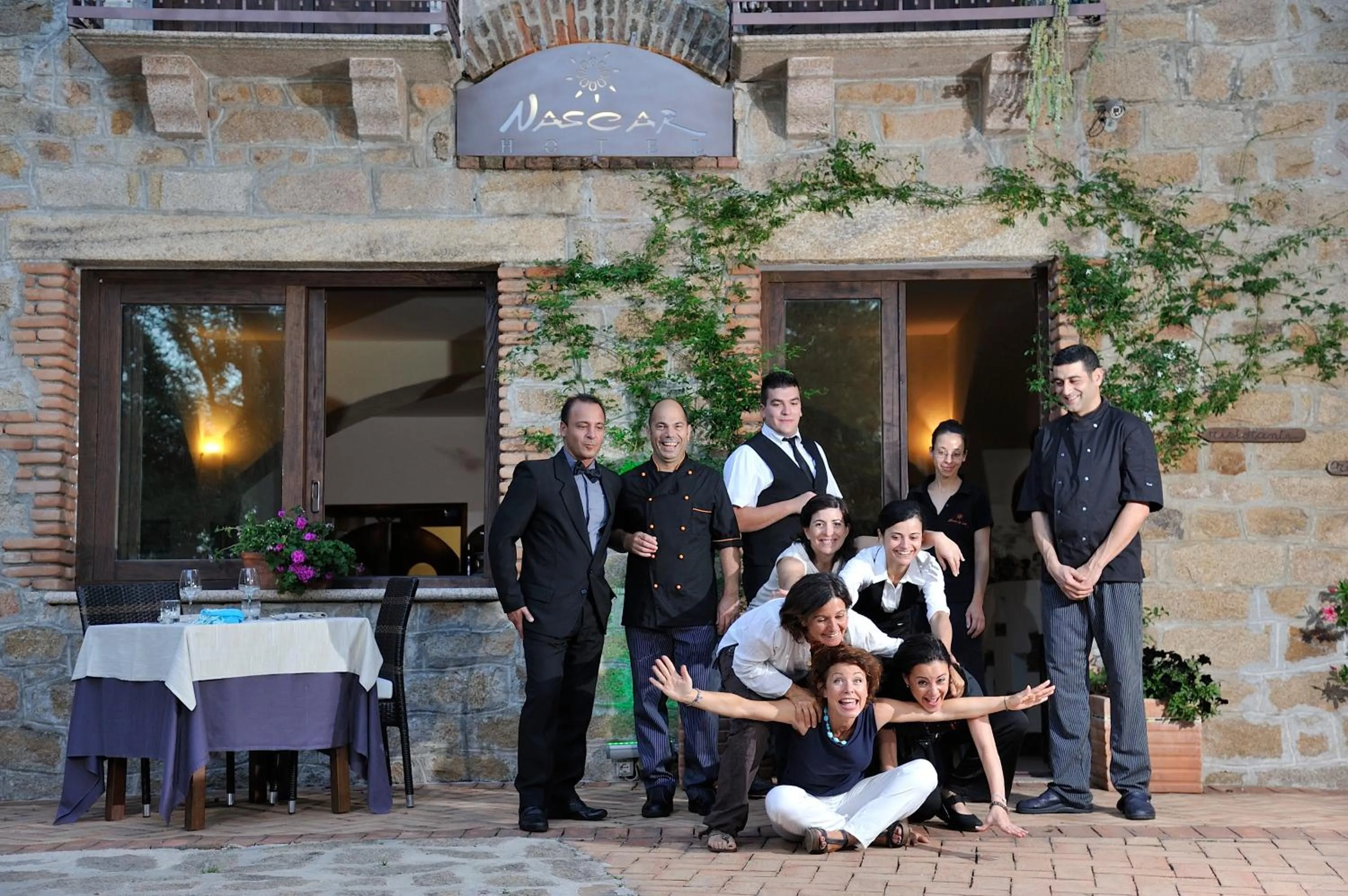 Facade/entrance in Nascar Hotel