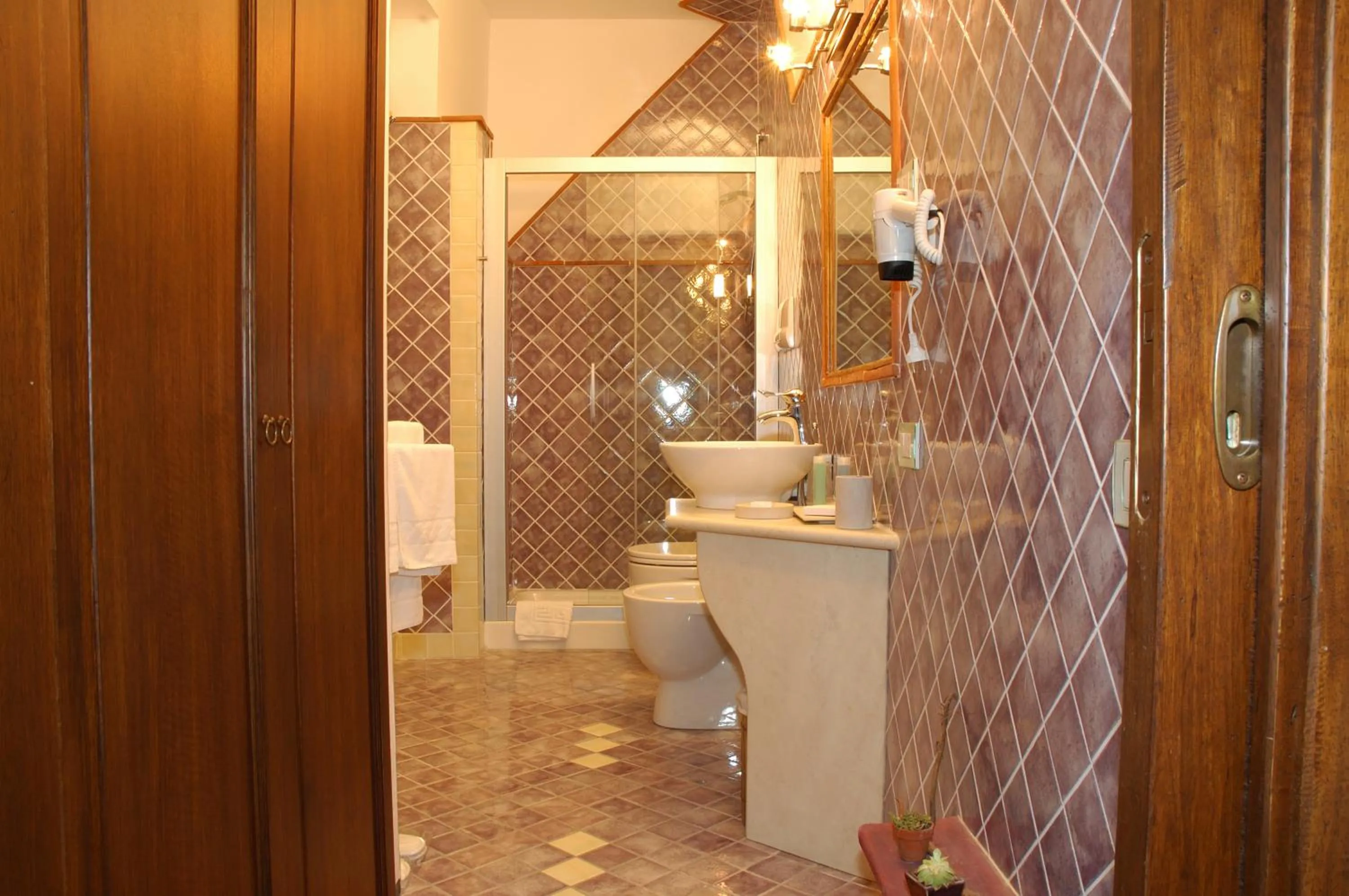 Bathroom in Nascar Hotel