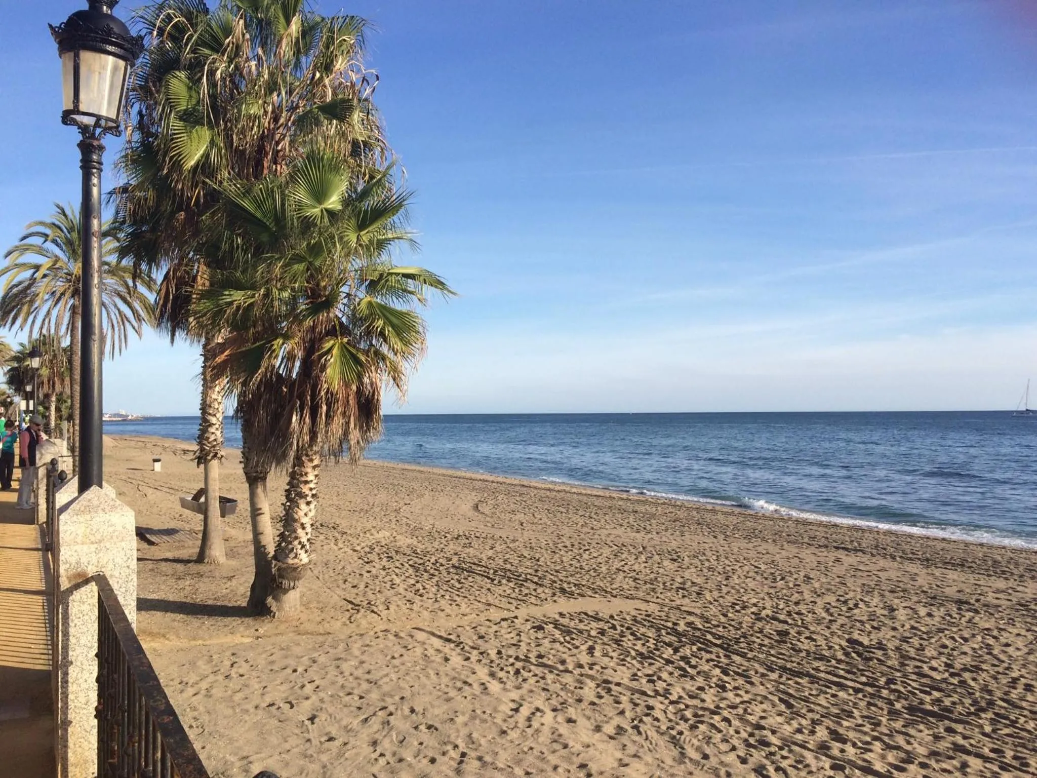 Beach in Parque Marbella