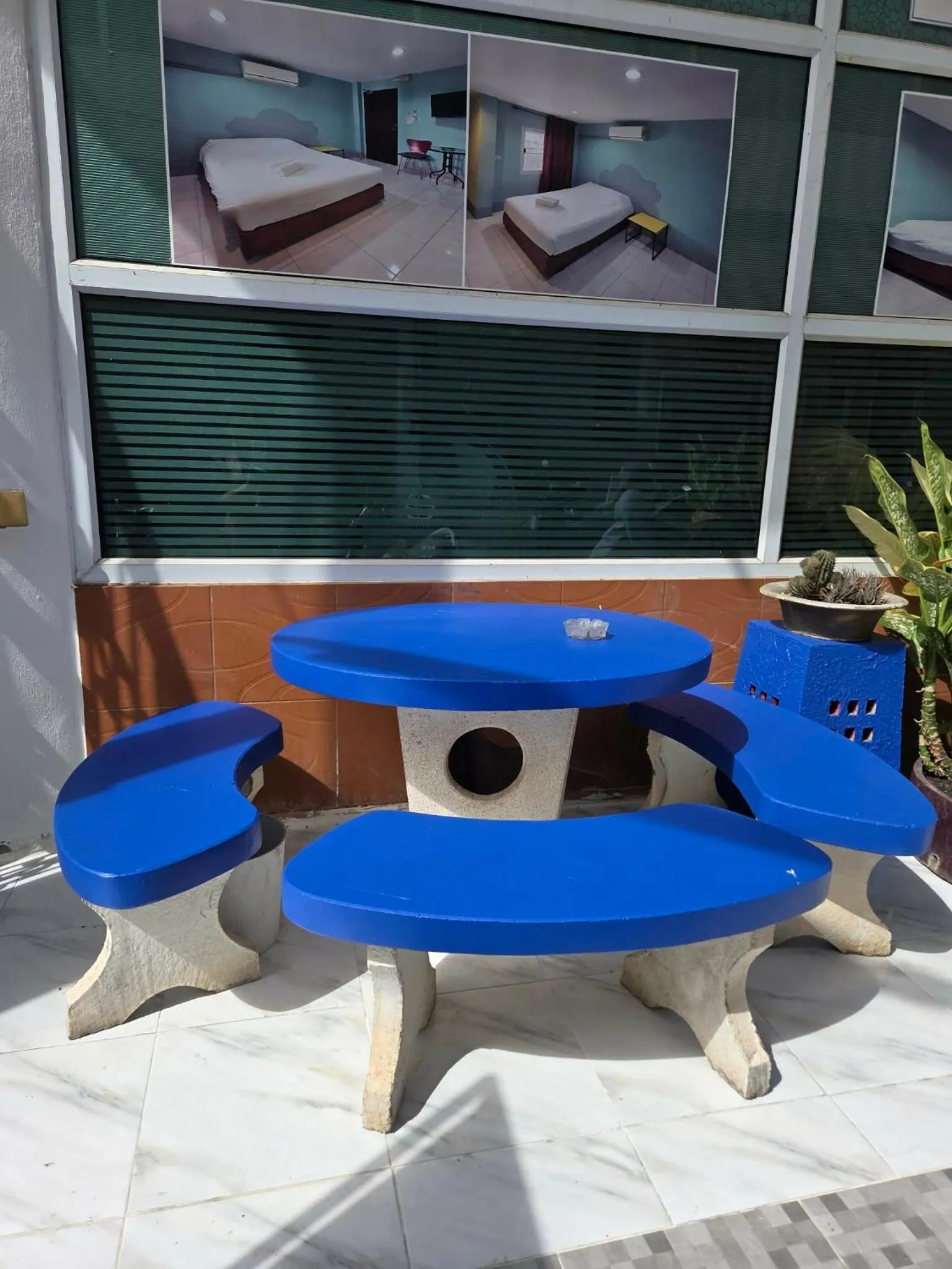 Seating area in City Inn Udonthani