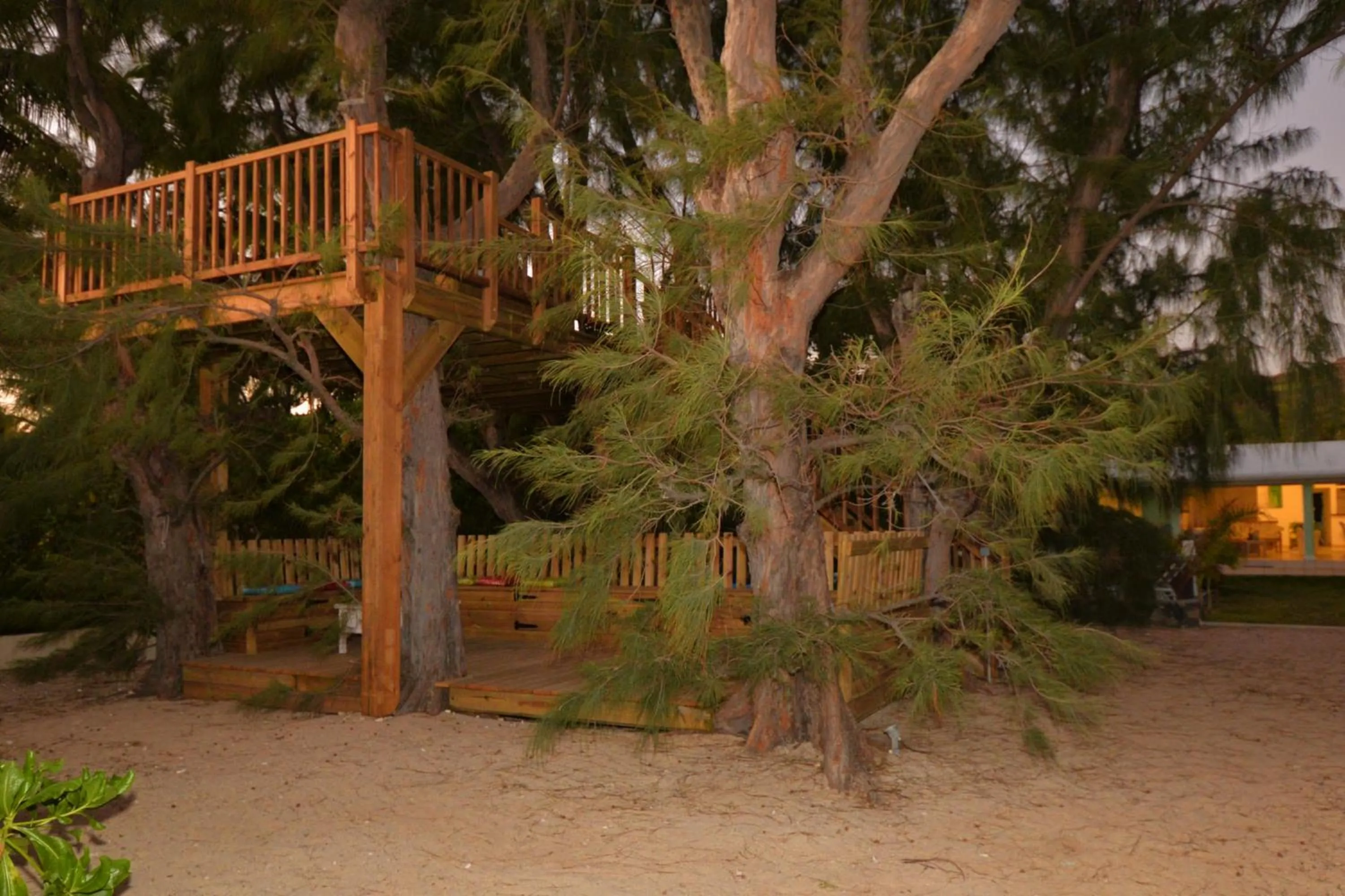 Garden in La Villa de la Plage