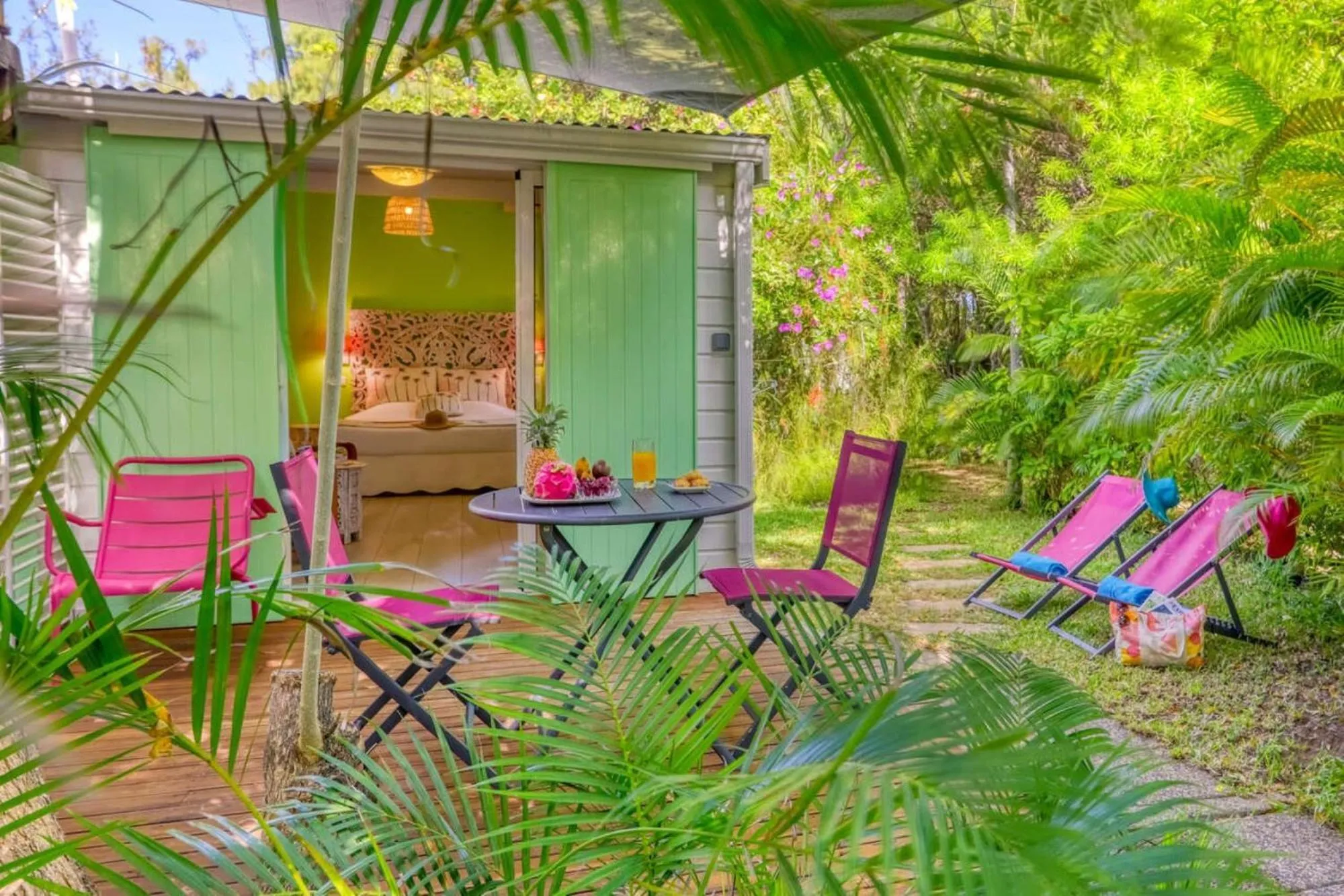 Patio in La Villa de la Plage