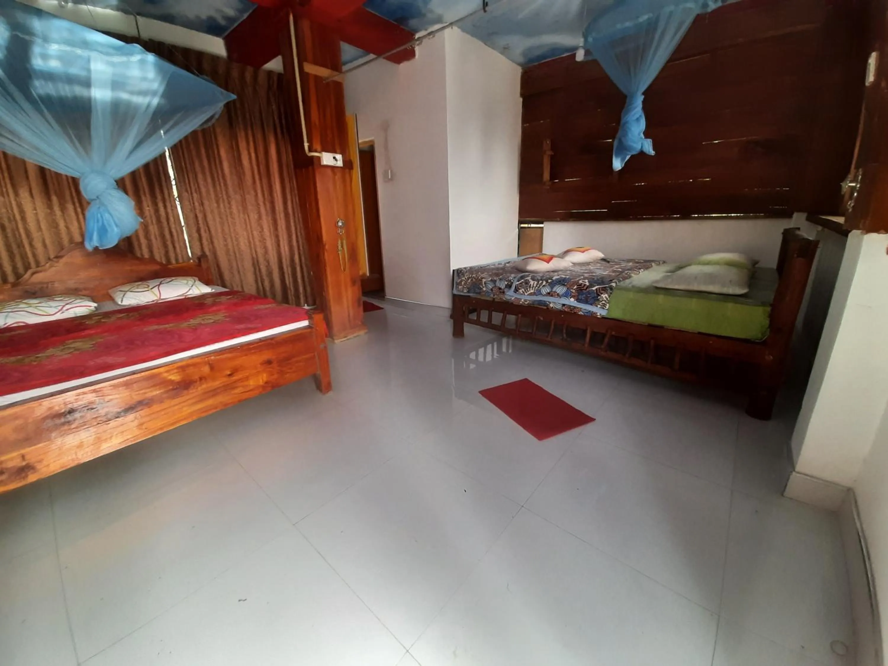 Bedroom, Bed in Ella New Green View