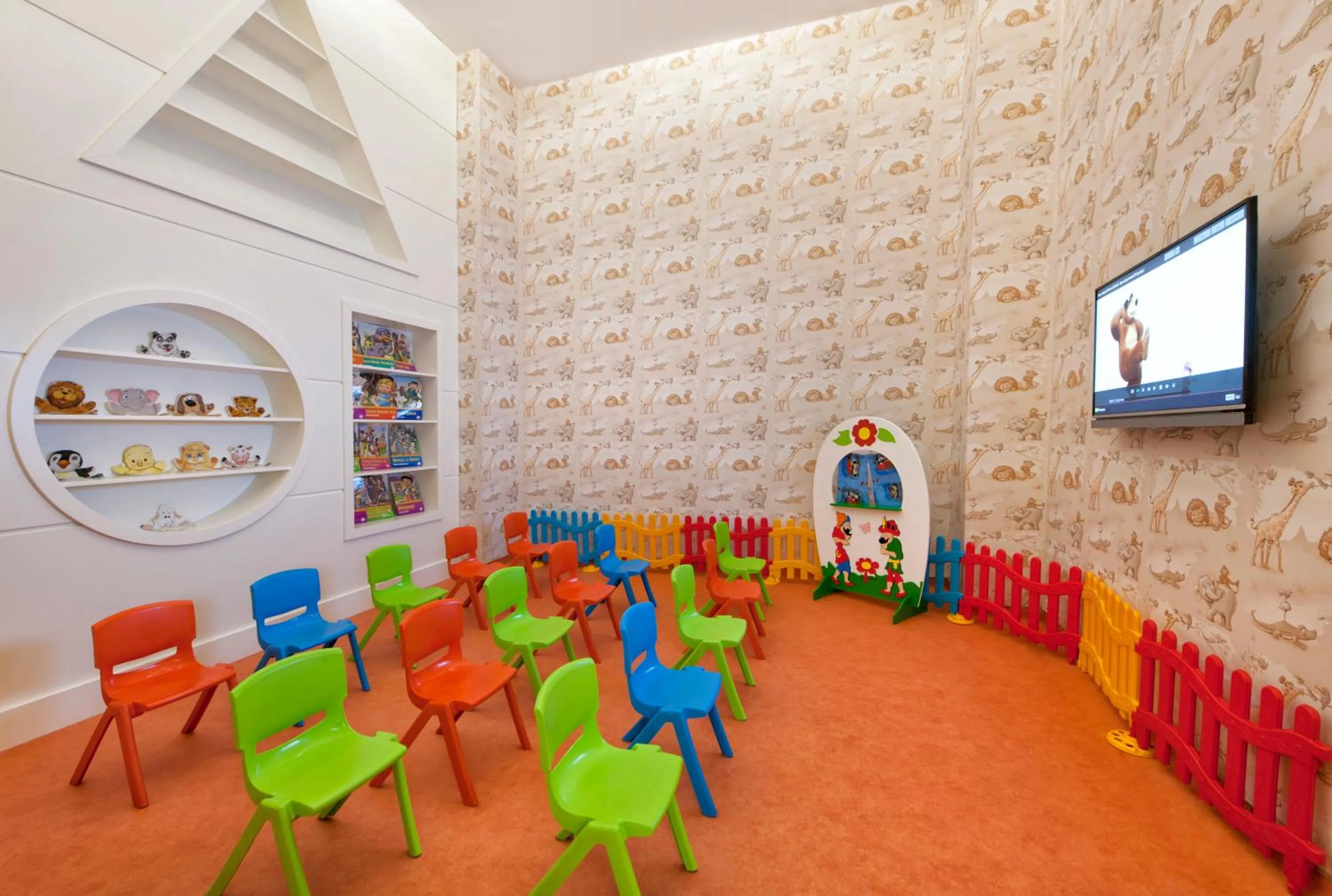 Children play ground in Akrones Thermal SPA Convention Sport Hotel