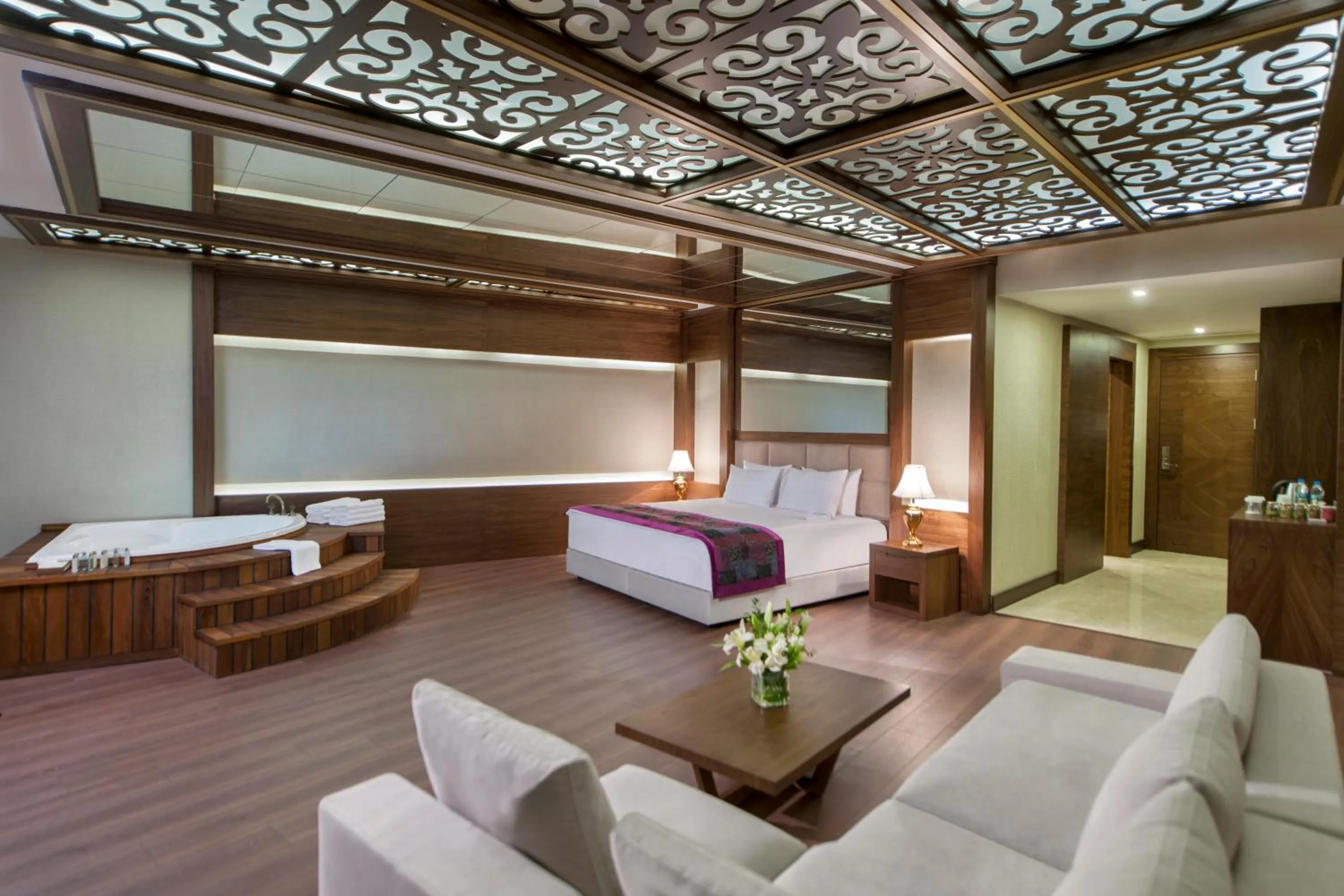 Photo of the whole room, Bed in Akrones Thermal SPA Convention Sport Hotel